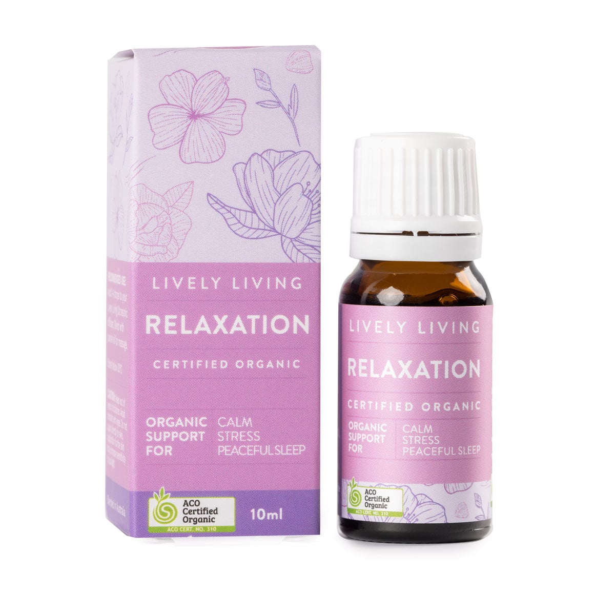 10ml Organic Essential Oil for Relaxation & Stress Relief - Aromatherapy, Massage, Diffuser & Bath Use