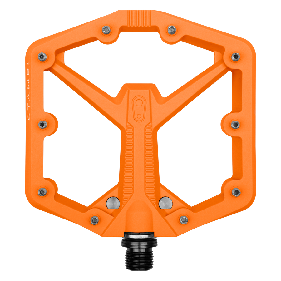 Crank Brothers Stamp 1 Gen 2 Bike Pedals - MTB Flat Pedals for Mountain Biking & Trail Riding - Durable Platform Pedals for Cycling Enthusiasts