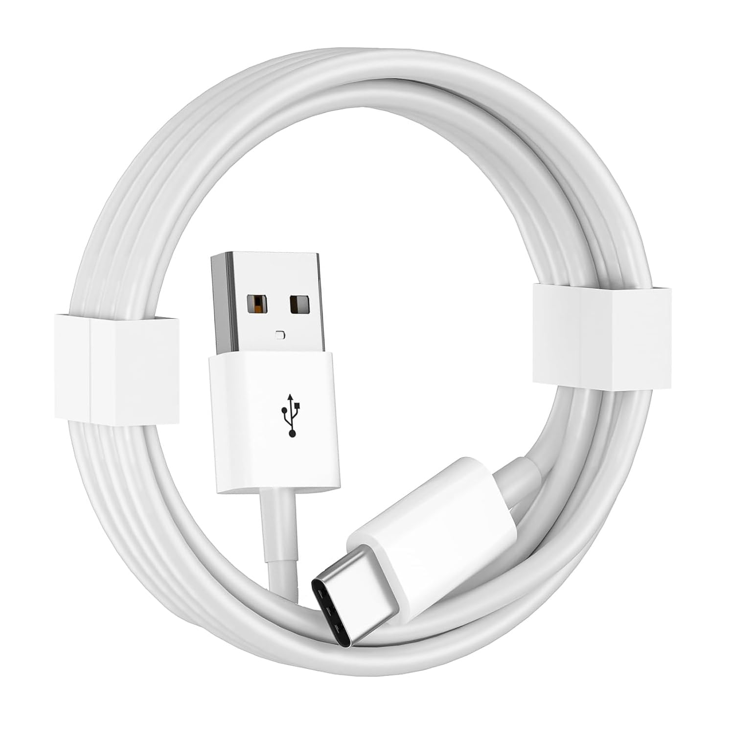 6FT USB A to USB C Charger Cable for iPhone 15/16 Series, AirPods Pro 2 & Max - Fast Charging Cord Compatible with iPhone 15/16/Pro/Max/Plus, AirPods 4/Pro 2(2nd Gen) - Perfect for Car, Home & Travel Charging