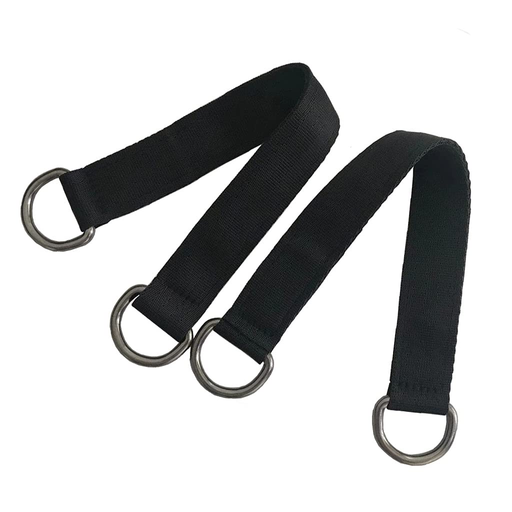 Heavy Duty Tree Hammock Straps - 2 Pack 440lbs Capacity Swing Hanging Kit for Exercise, Pulley, Hammocks & Swing Chairs - Perfect for Camping, Backyard Relaxation & Outdoor Adventures