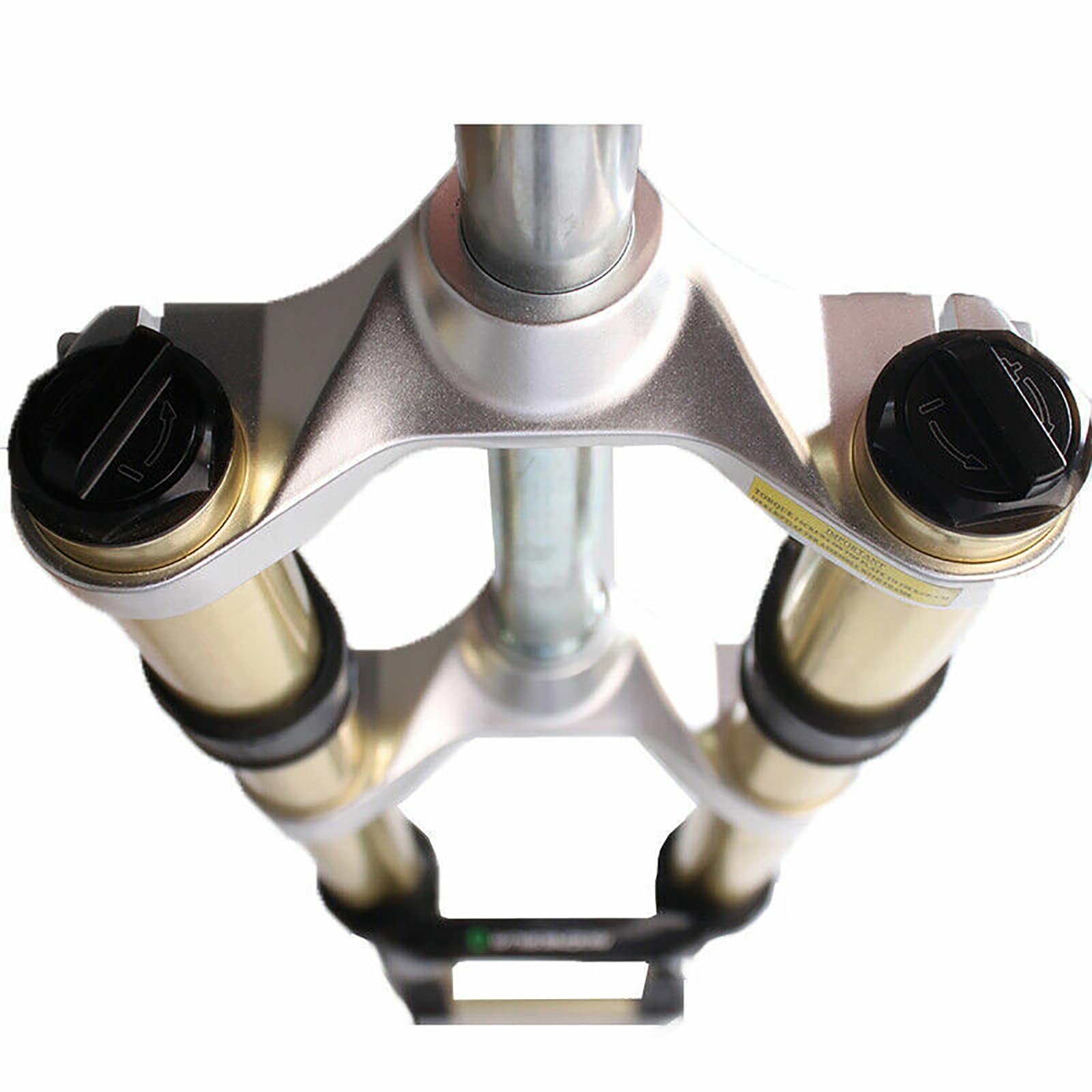 BUCKLOS 26 27.5 29 Inch MTB Bike Suspension Fork - 180mm Travel Magnesium Alloy Downhill Fork with 20mm Axle & 1-1/8