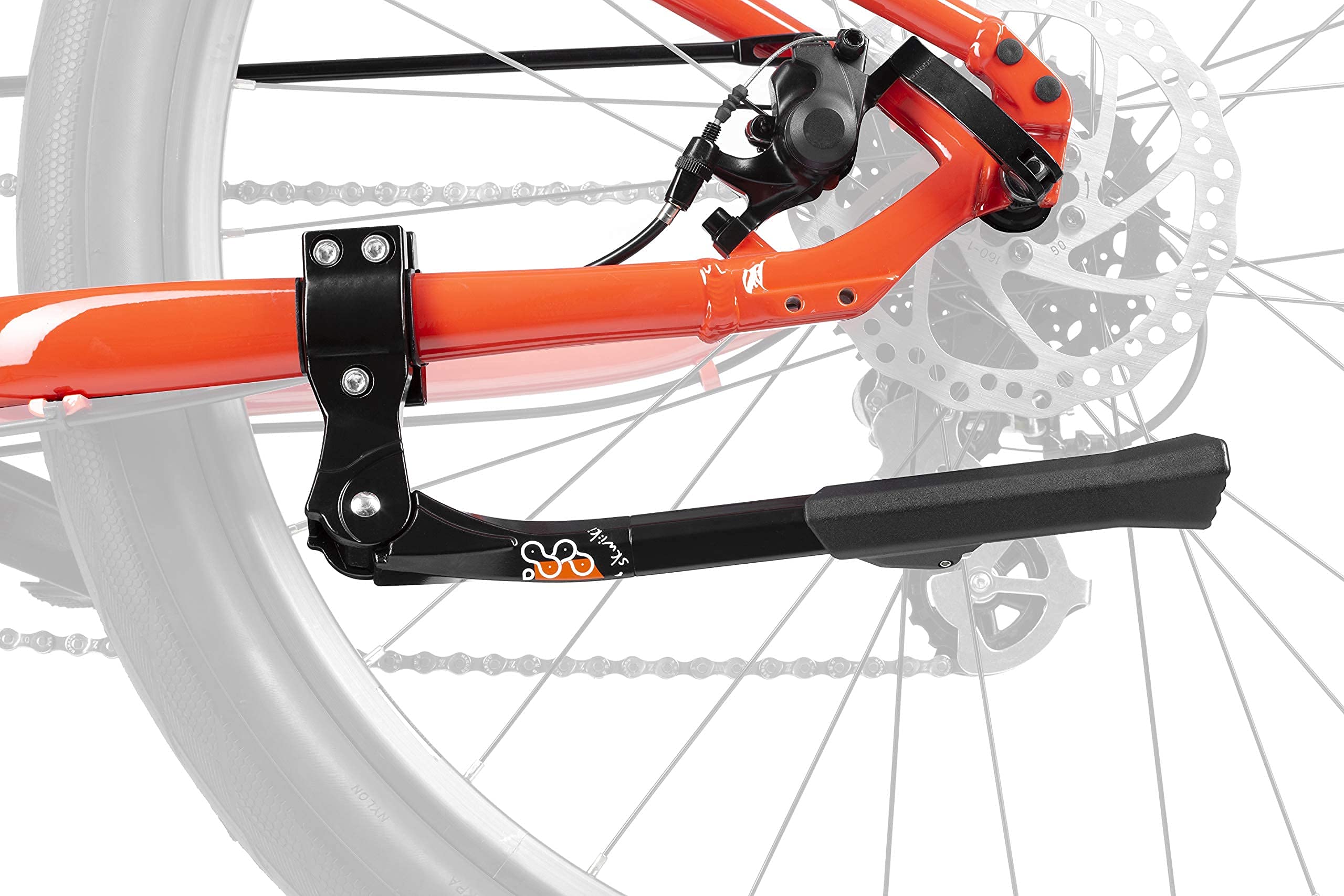 Skwiki Adjustable Alloy Kickstand for Mountain Bike, BMX & Road Bike - Fits 26 to 29 Inch Bicycles | Perfect for Commuting, Parking & Bike Storage