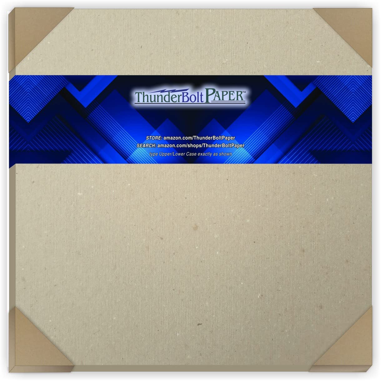 25 Sheets 46pt Chipboard - 12 x 12 Inches Medium Weight Brown Kraft Paper Board for Scrapbooking, Cardboard Crafts & Packaging | Perfect for DIY Projects, Photo Albums & Gift Boxes