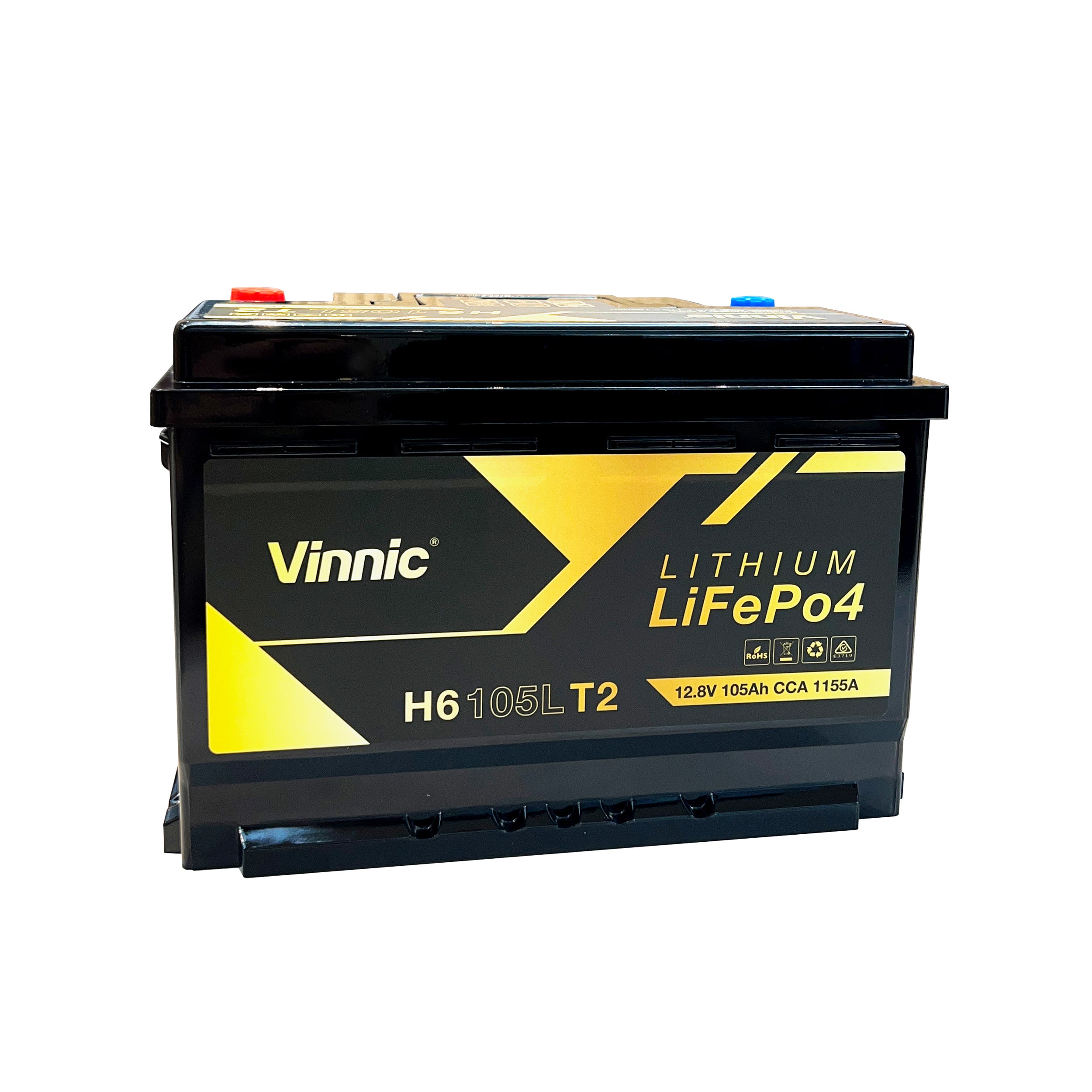Premium Vinnic LiFePO4 Batteries (LFP) - Long-Lasting Lithium Iron Phosphate Battery Pack for Solar Energy Storage, RVs, Marine & Off-Grid Power Systems