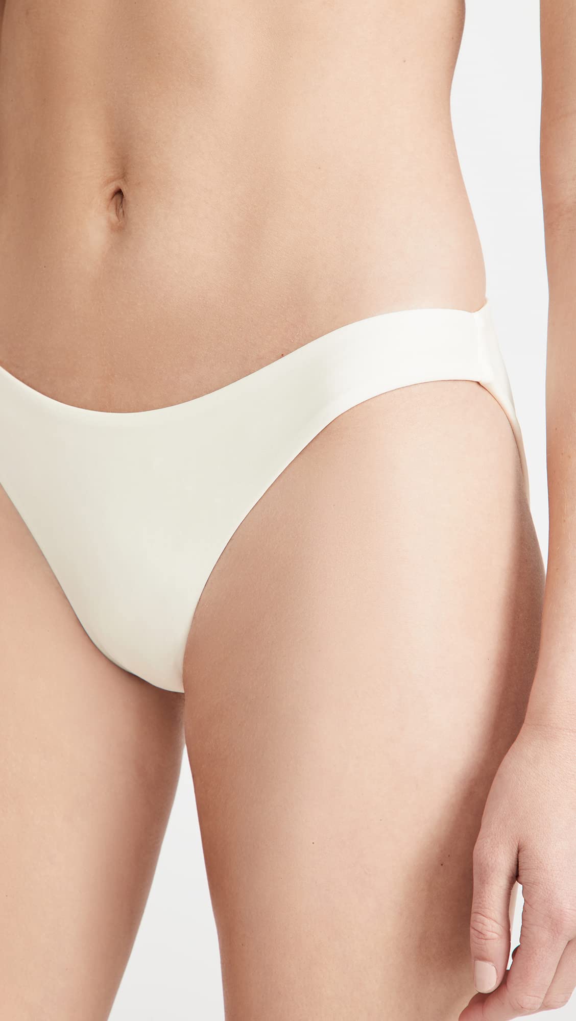 MIKOH Women's Zuma Bikini Bottoms - High Waisted Swimwear, Off White, Size XL | Perfect for Beach Vacations, Pool Parties & Summer Getaways