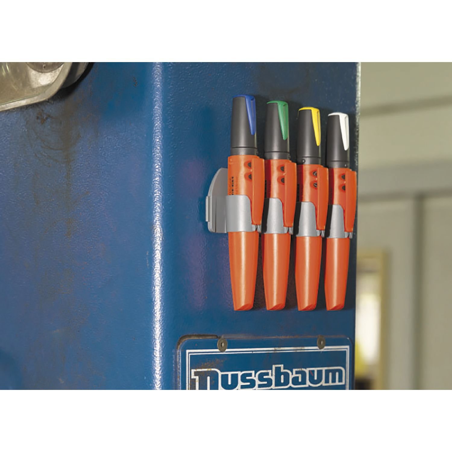 Pica Visor Industrial Permanent Marker - Red Ink, Waterproof & Fade-Resistant for Construction, Warehouse & Outdoor Use