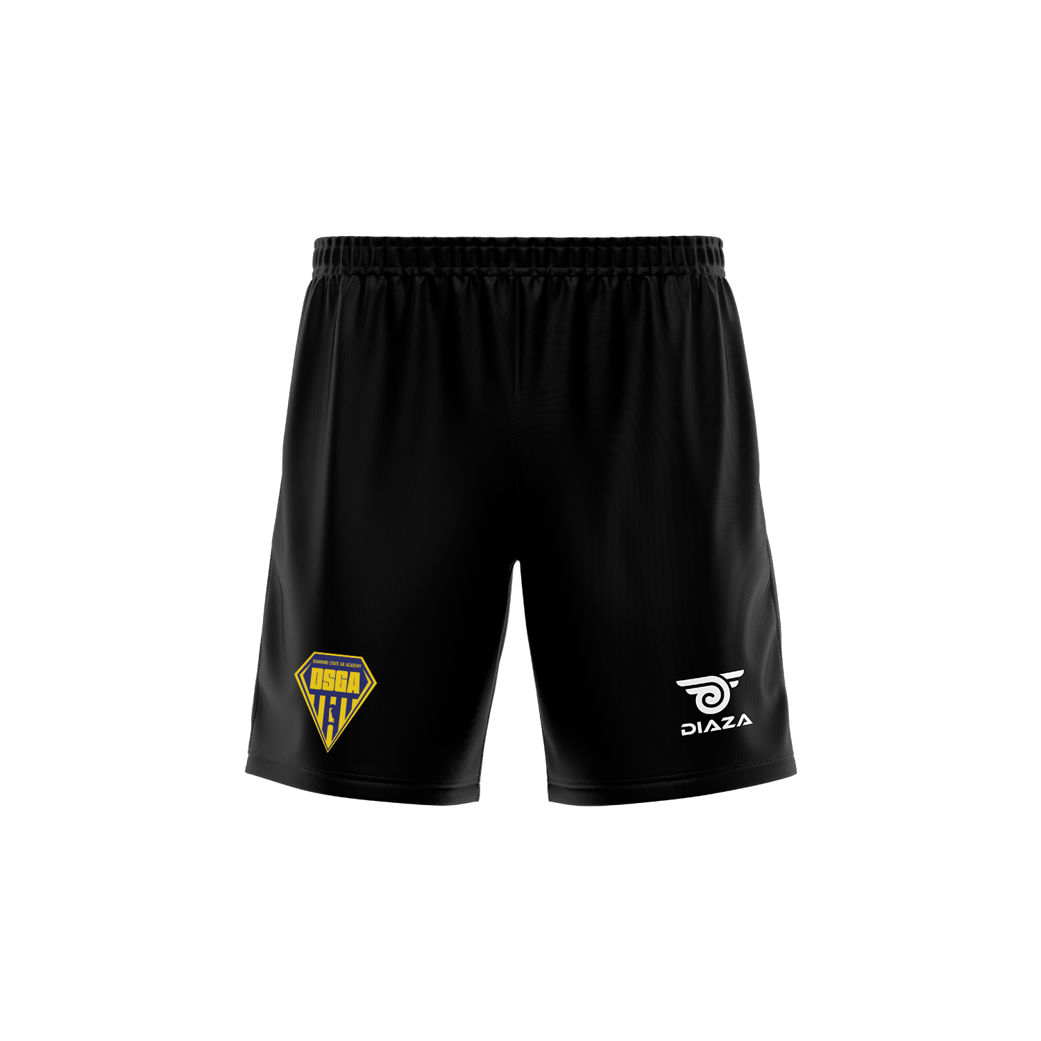 Diamond State Academy Tri-Tone Practice Shorts - Black - Perfect for Dance, Yoga & Gym Workouts