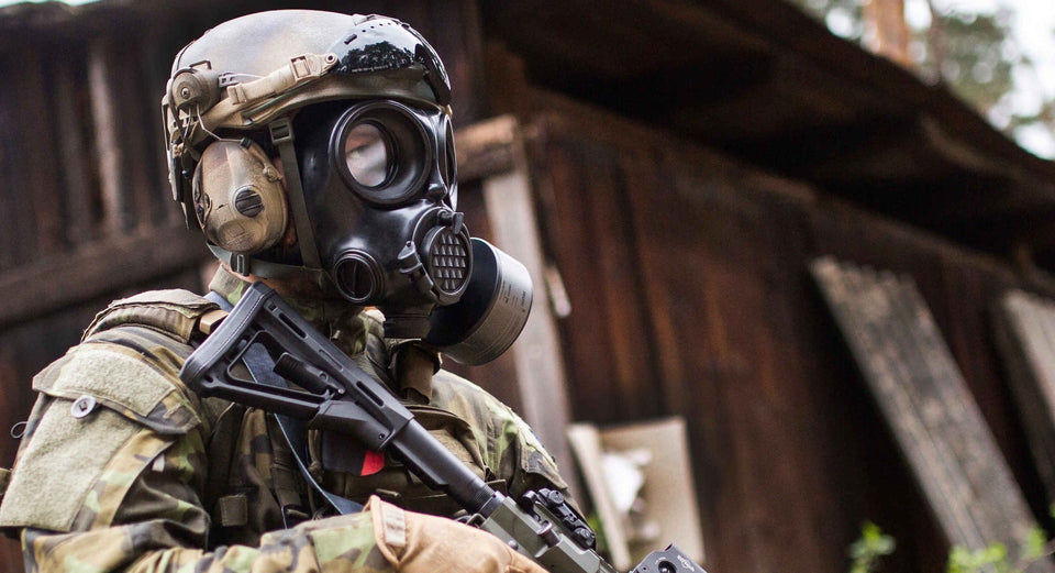Mira Safety CM-7M Military Grade Gas Mask - NBC Protection for Emergency Preparedness, Survival, & Tactical Use