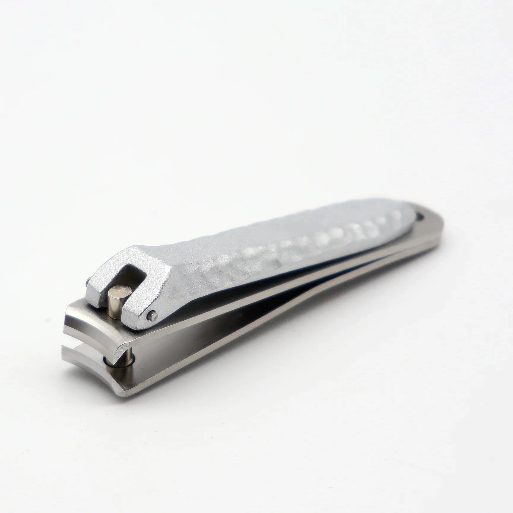 Premium Hammered Steel Nail Clipper 82mm - Durable Stainless Steel Toenail & Fingernail Clippers for Men & Women - Perfect for Travel, Home, Salon & Grooming Kit
