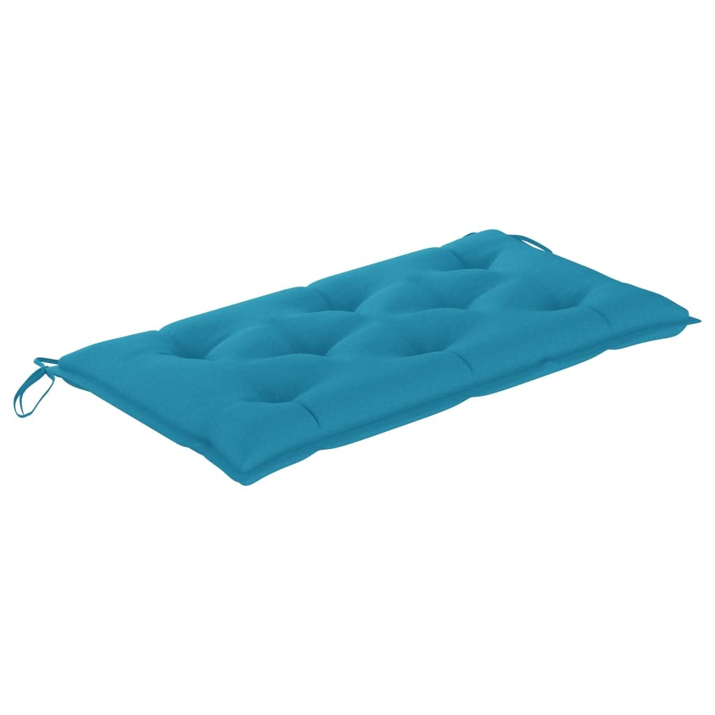 Light Blue Outdoor Patio Loveseat Cushion - 39.4 Inch Waterproof Garden Bench & Swing Chair Cushion - Durable Fabric for Settee, Patio Furniture & Outdoor Seating - Perfect for Backyard, Deck, Porch & Garden Relaxation