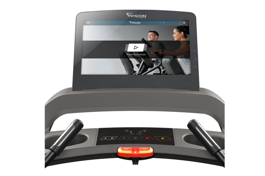 Vision T600E Light Commercial Treadmill - Heavy Duty Gym Equipment for Home & Studio Use - Perfect for Cardio, Running & Fitness Training