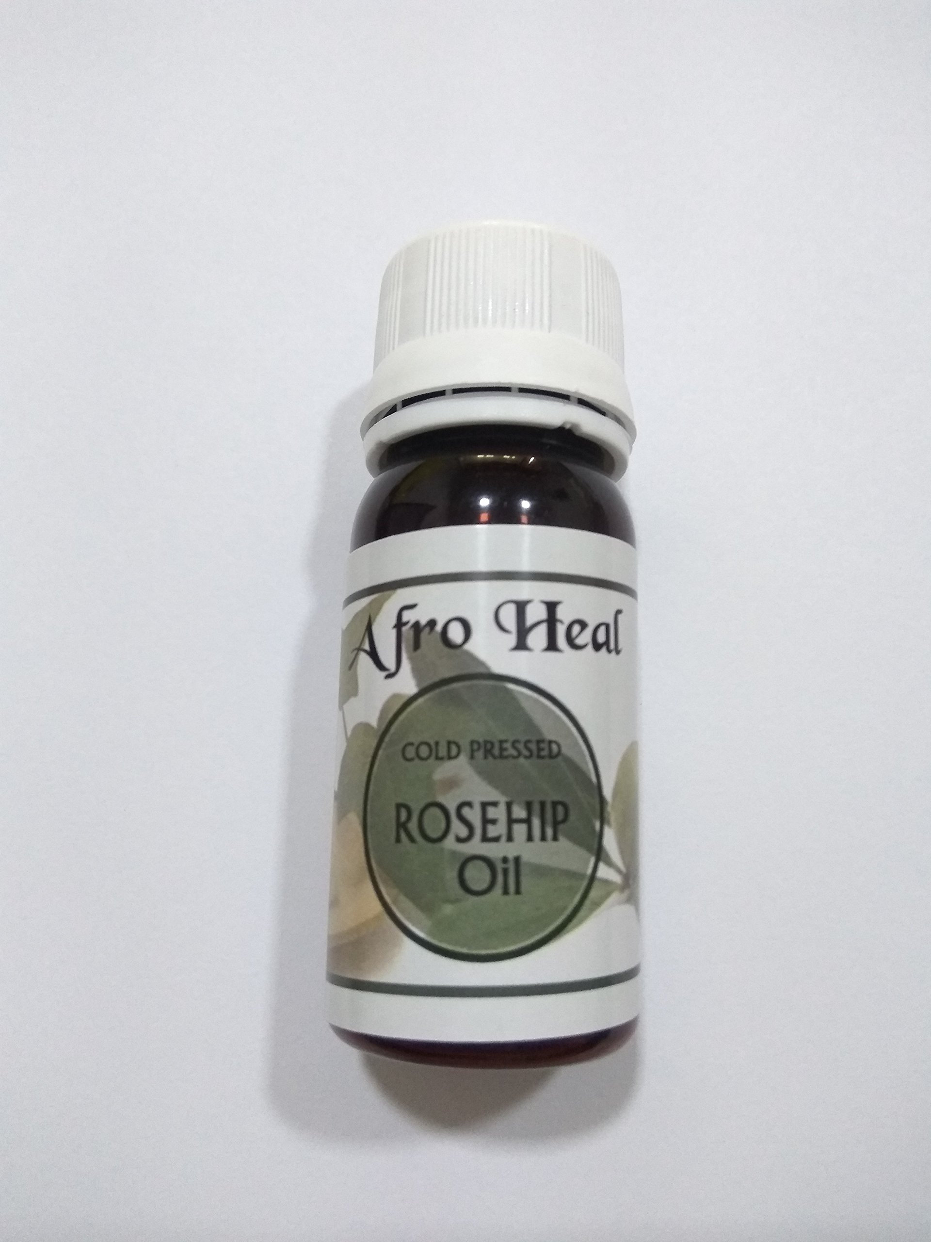 Afro Heal 100% Pure Natural Rosehip Oil for Face & Skin - 30ml | Hydrating, Anti-Aging & Scar Treatment | Perfect for Dry Skin, Wrinkles & Stretch Marks