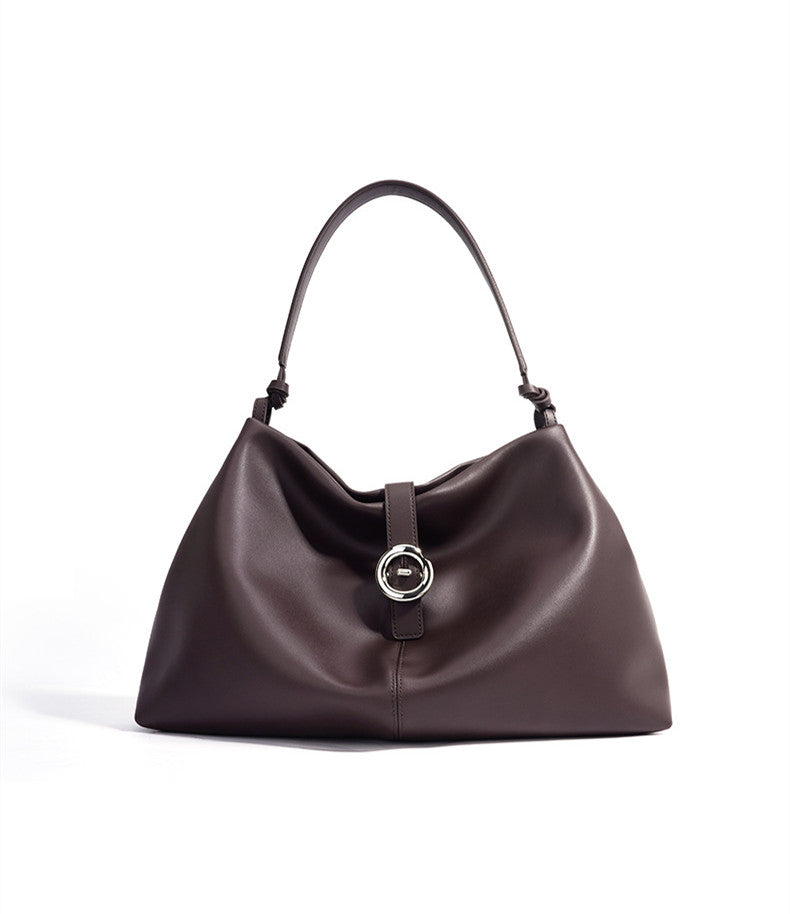 Premium Soft Leather Shoulder Bag for Women - Stylish & Durable Crossbody Purse - Perfect for Work, Travel & Everyday Use