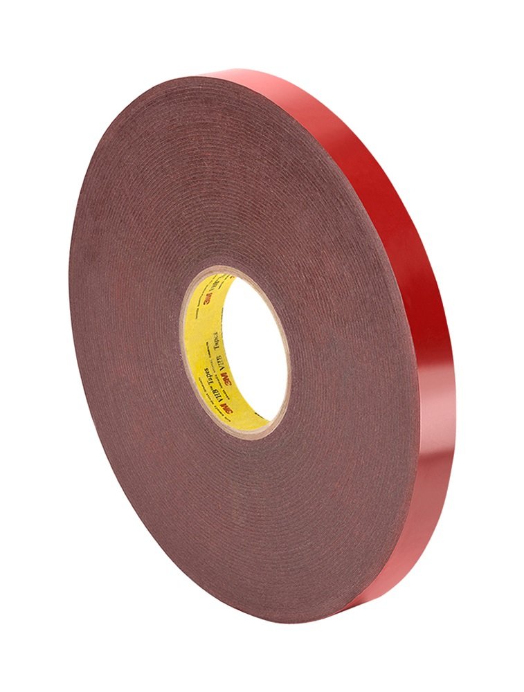 3M VHB Tape 4611 - 1.125 Inch x 36 Yard Heavy Duty Double Sided Adhesive Tape - Strong Bonding for Home, Office & Industrial Use - Mounting Signs, Mirrors, Hooks & DIY Projects