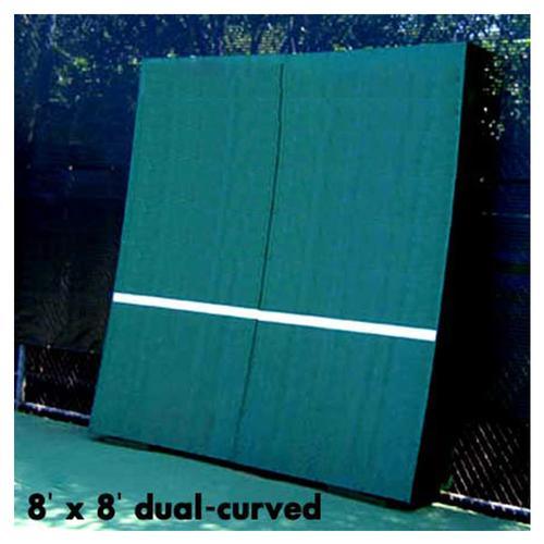 8x8 Dual Curved Backboard for Basketball Hoop - Durable & Weather-Resistant for Indoor/Outdoor Play - Perfect for Driveway, Gym, or Park Use