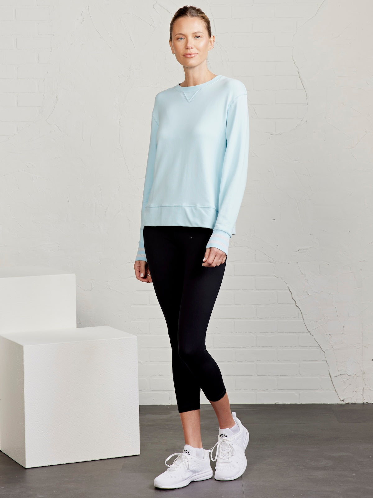 French Terry Sweatshirt for Women | Soft & Comfortable Pullover Hoodie | Lounge, Yoga & Casual Wear