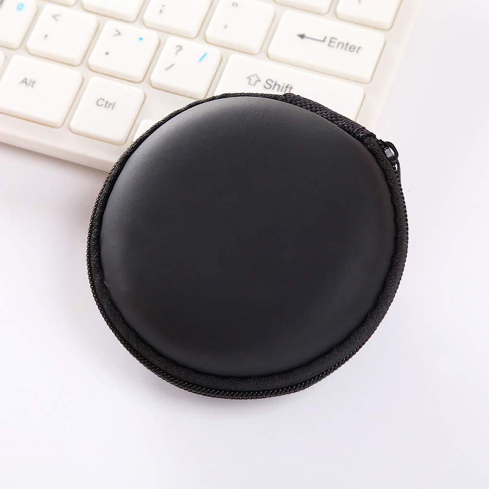 Hemobllo 5-Pack USB Headphone Storage Case - Protective Sleeves for Earphones & Headphones with Key Storage | Portable Travel Organizer for Office, Gym, and Daily Use