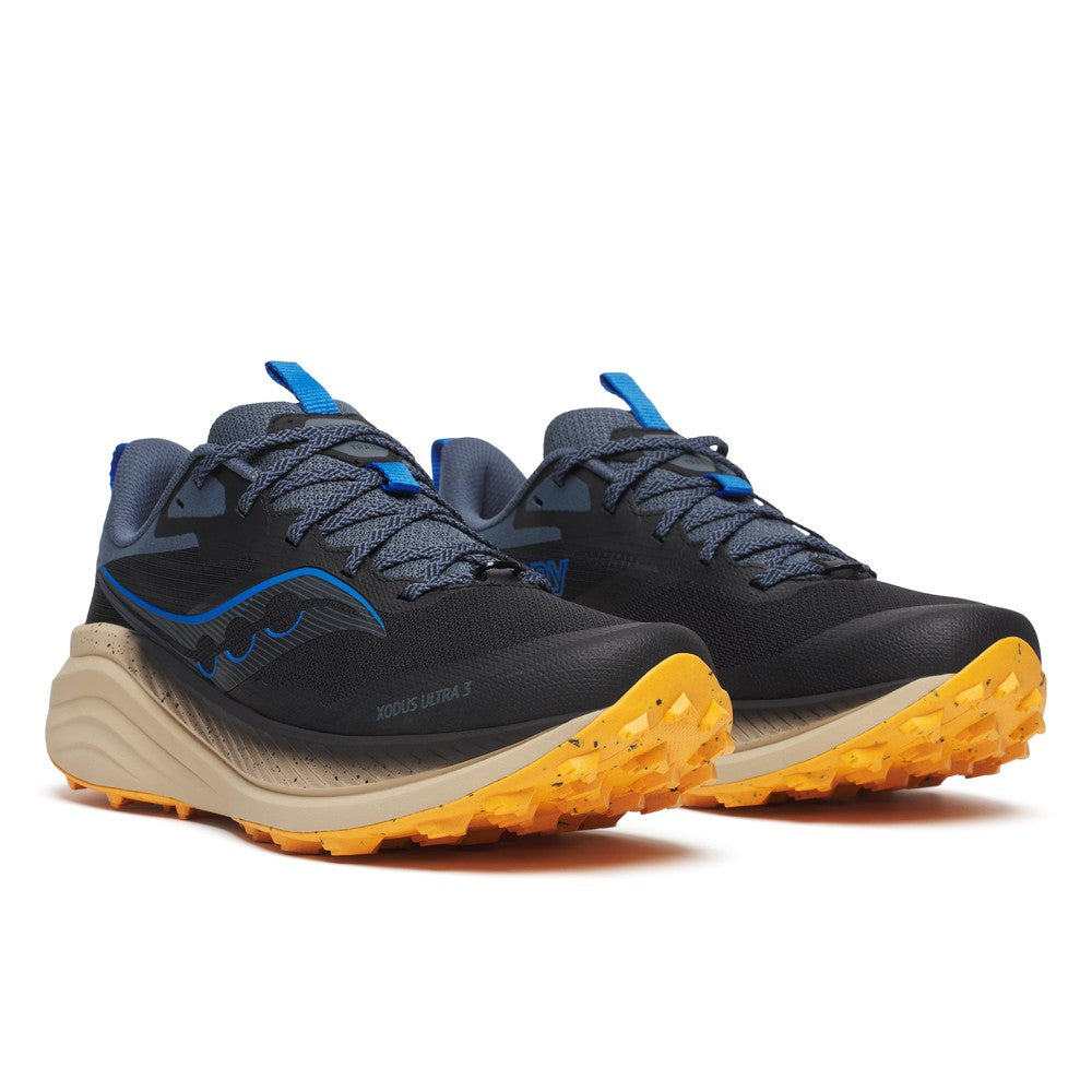 Hoka One One Men's Xodus Ultra 3 Trail Running Shoes - Lightweight Hiking & Outdoor Adventure Footwear for Rocky Terrain & Long Distance Trekking