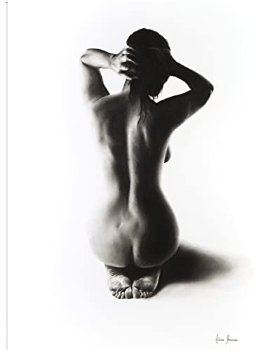 Nude Woman Charcoal Study 57
