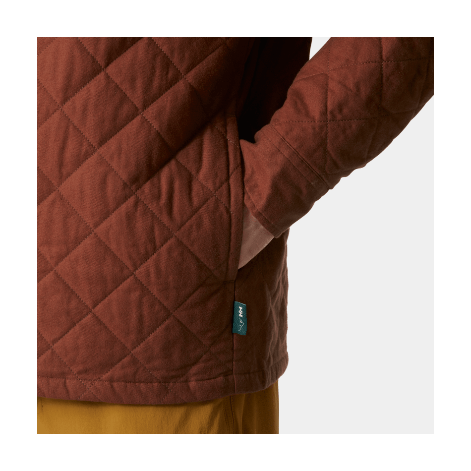 Helly Hansen Men's Isfjord Insulated Shacket Jacket 2025 - Waterproof & Windproof Winter Outerwear for Hiking, Camping & Outdoor Activities