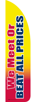 Custom Sidewalk Feather Flag Banner - High Quality & Durable Advertising Flag for Outdoor Business Promotion | Perfect for Sales, Events, and Grand Openings