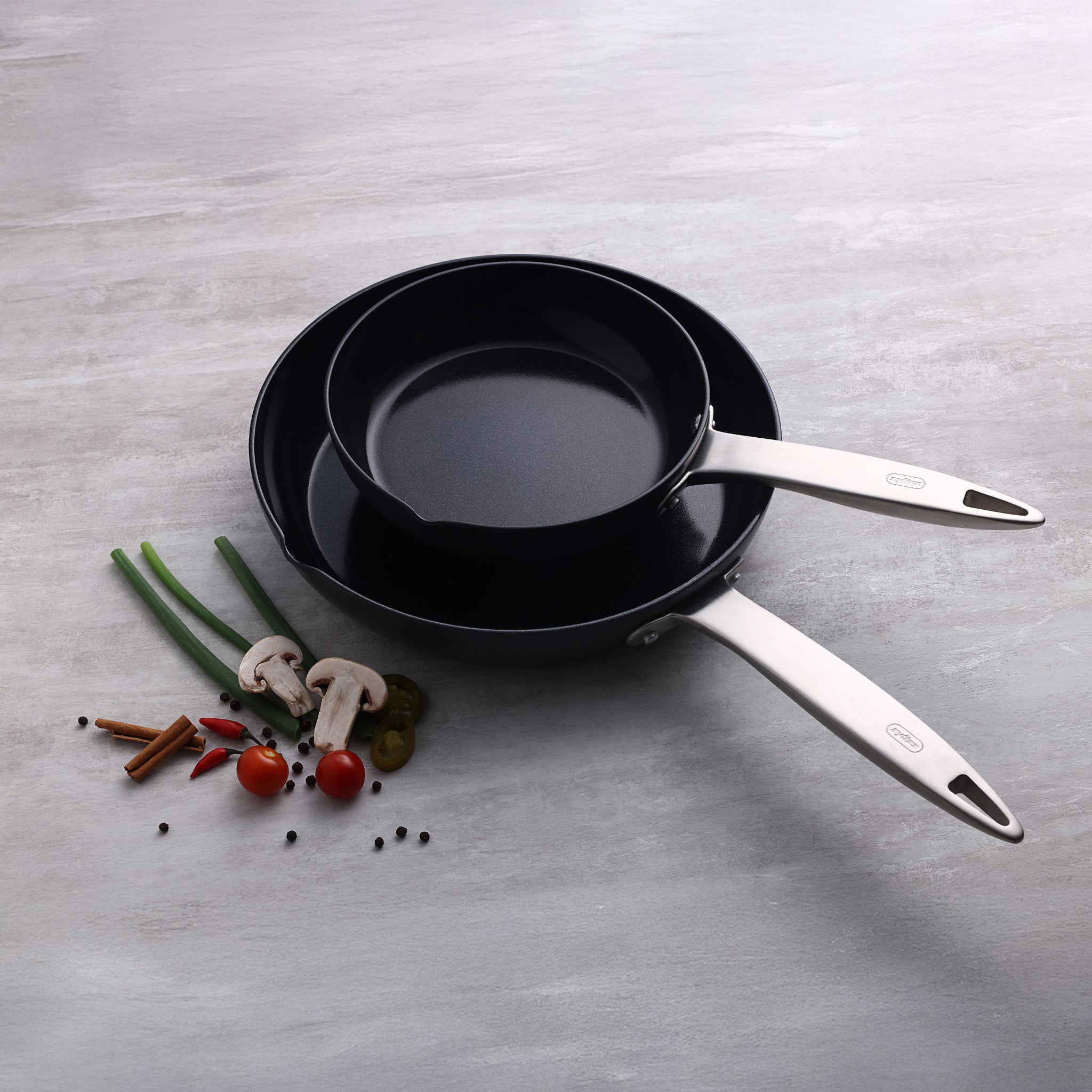 Premium Non-Stick Ceramic Frying Pan - 12 Inch Skillet with Stay-Cool Handle, PFOA-Free & Dishwasher Safe - Perfect for Sautéing, Frying & Cooking Eggs