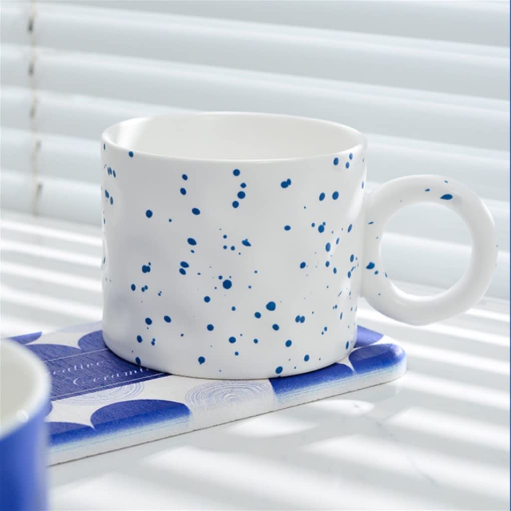 Ceramic Toothbrush & Mouthwash Cup Set for Couples - Family Bathroom Organizer with Tray for Countertop Storage | Perfect for Master Bath, Guest Bath & Dorm Rooms