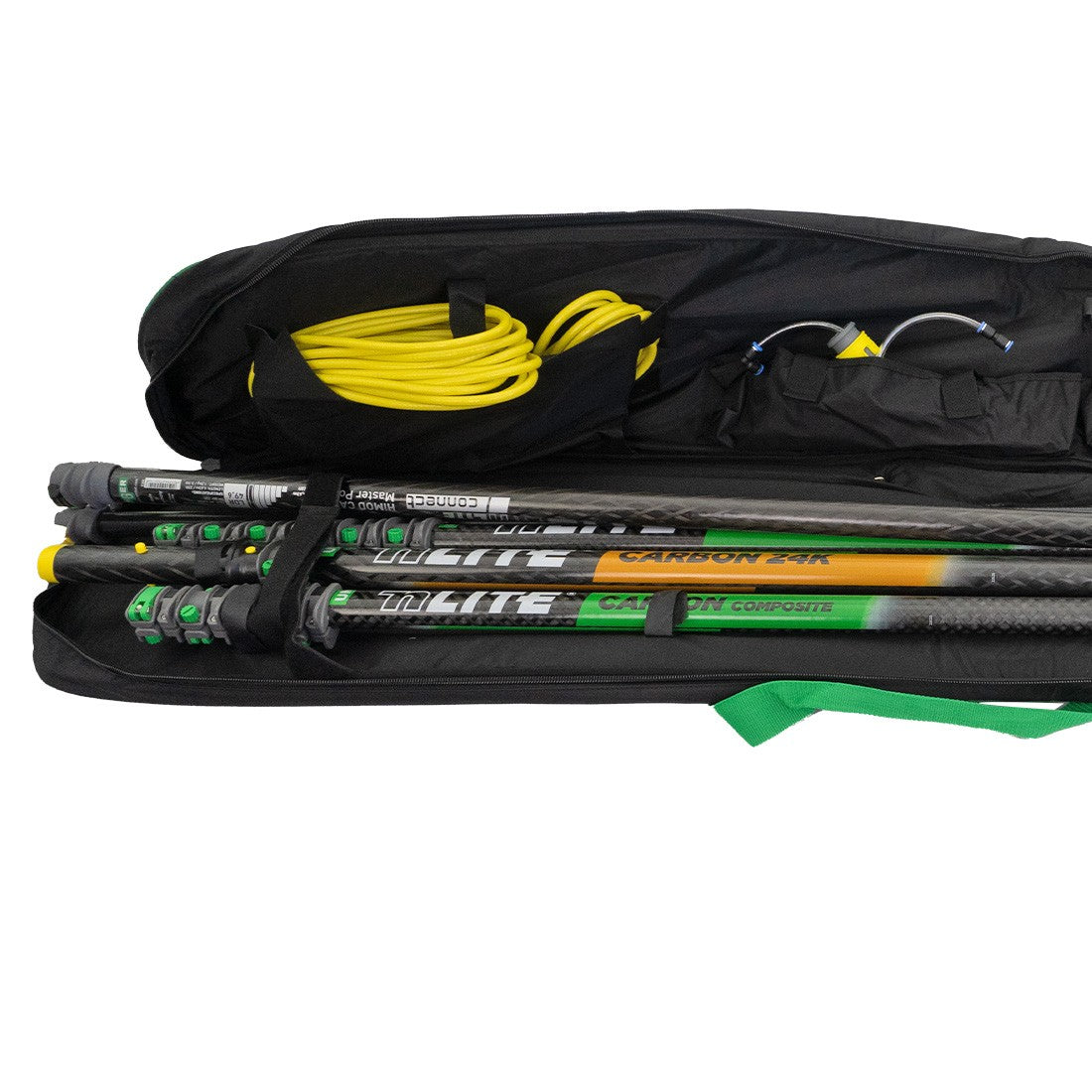 Unger nLITE Professional Window Cleaning Carrying Bag - Durable Storage for Squeegees, Scrubbers & Tools - Perfect for Commercial & Residential Window Washing