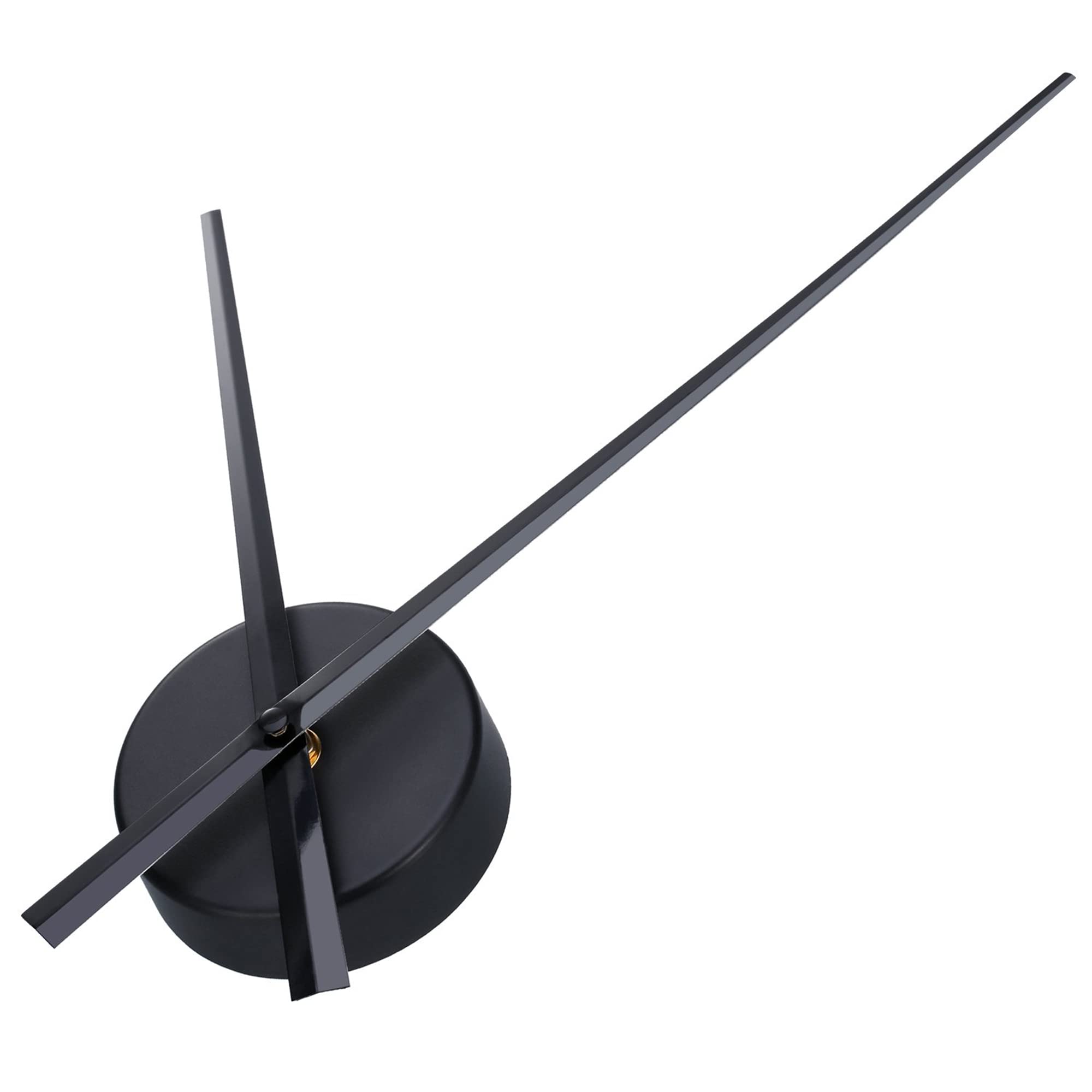 DIY 3D Clock Hands Kit - Black Quartz Clock Movement Mechanism for Wall Clocks | Perfect for Kitchen, Office & Home Art Decor | Easy to Install & Customize