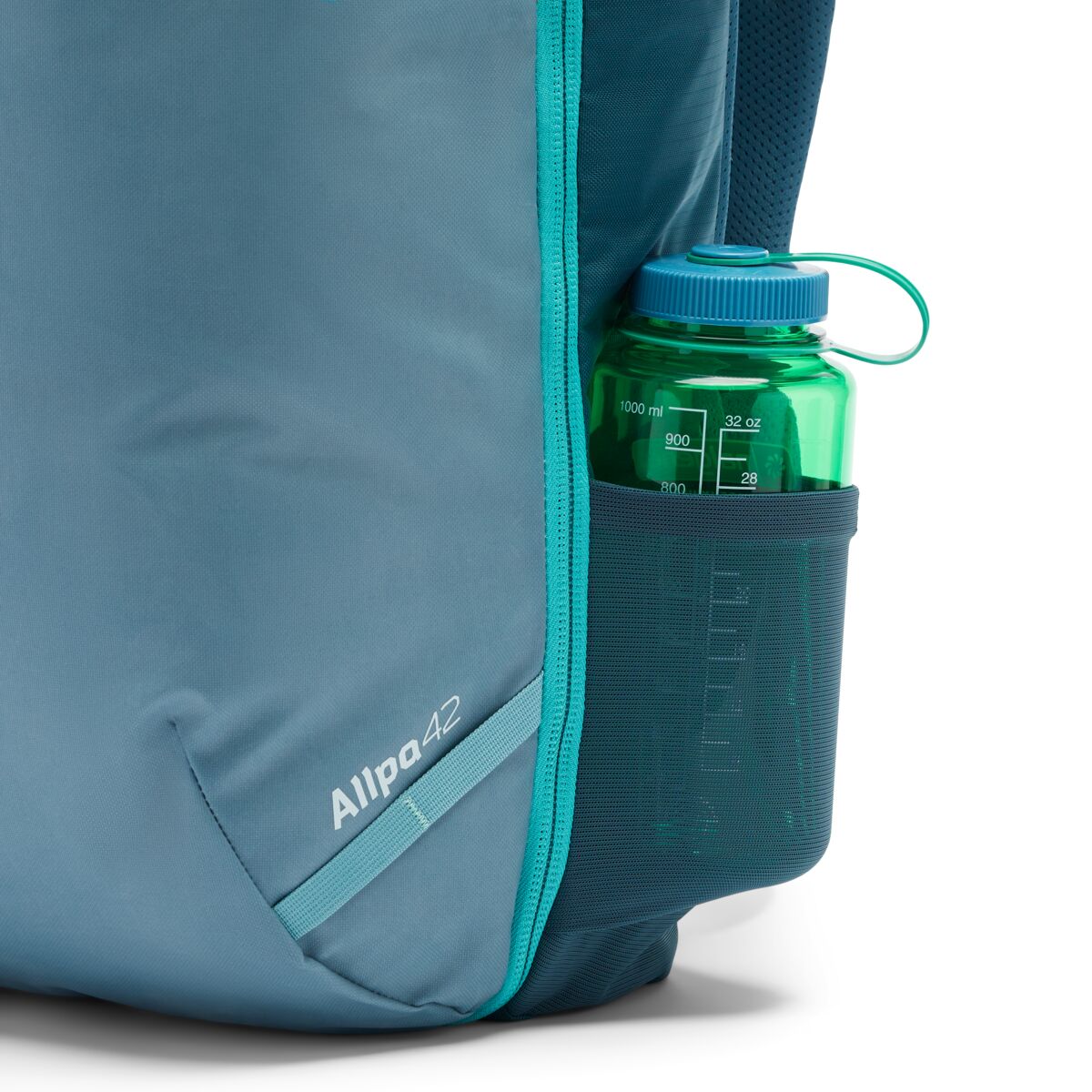 Cotopaxi Allpa 42L Travel Backpack - 42L Carry-On Backpack for Travel, Hiking & Adventure | Durable Water-Resistant Backpack | Blue Spruce/Abyss Color | Perfect for Air Travel, Camping & Outdoor Activities