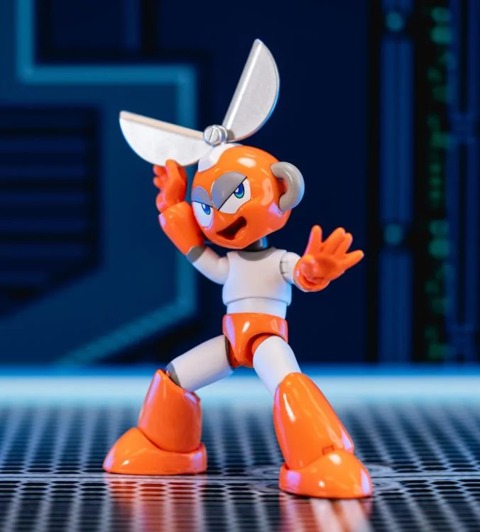 Jada Toys 1/12 Scale 6-Inch Mega Man Action Figure Set - Hyper Bomb, Elec Man & Cut Man Collectible Figures for Display & Gaming Enthusiasts
