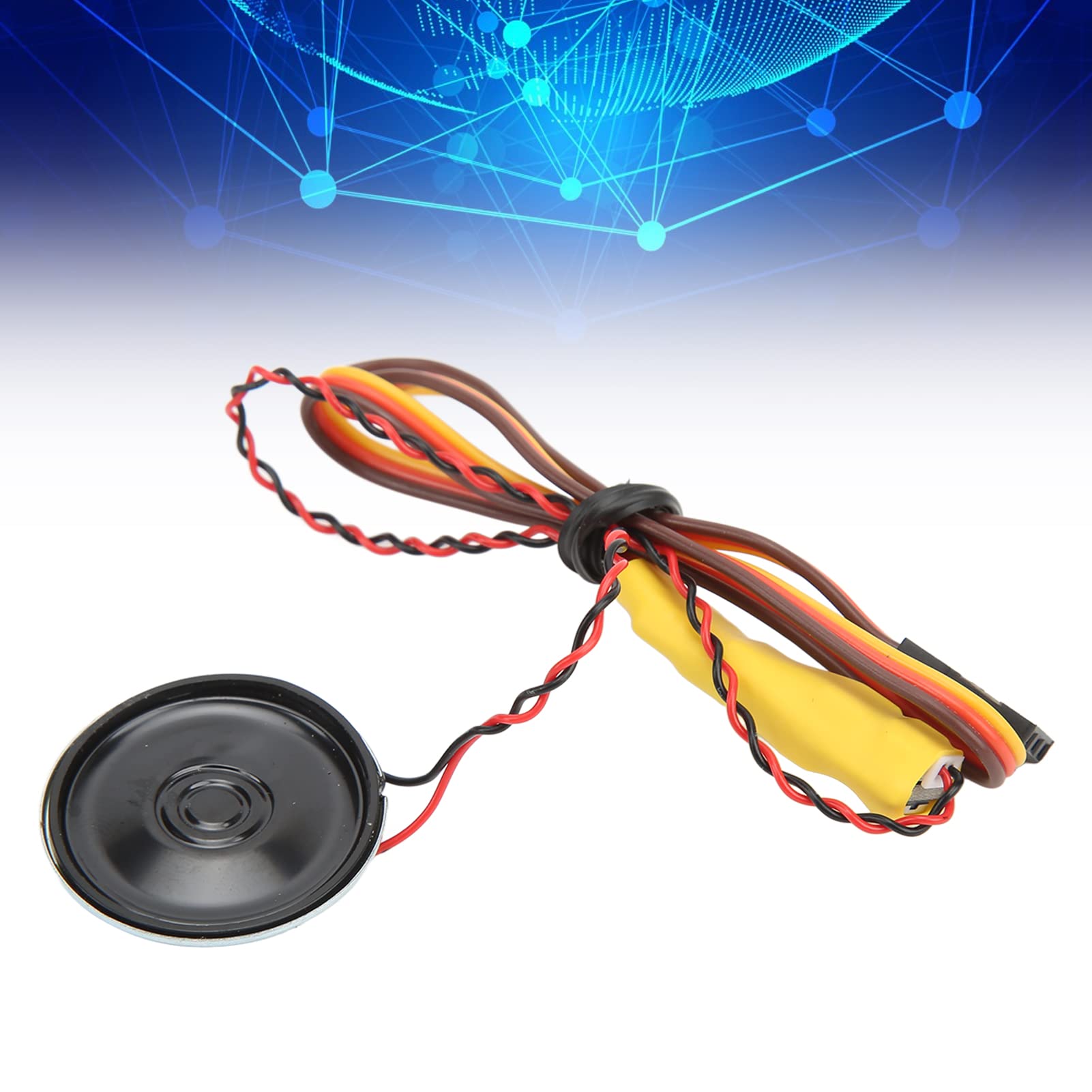 Mini RC Car Siren with Electronic Components & Manual - Remote Control Car Horn for 1/8 1/10 Scale RC Vehicles - Perfect for Off-Road Racing, Emergency Simulation & RC Car Upgrades