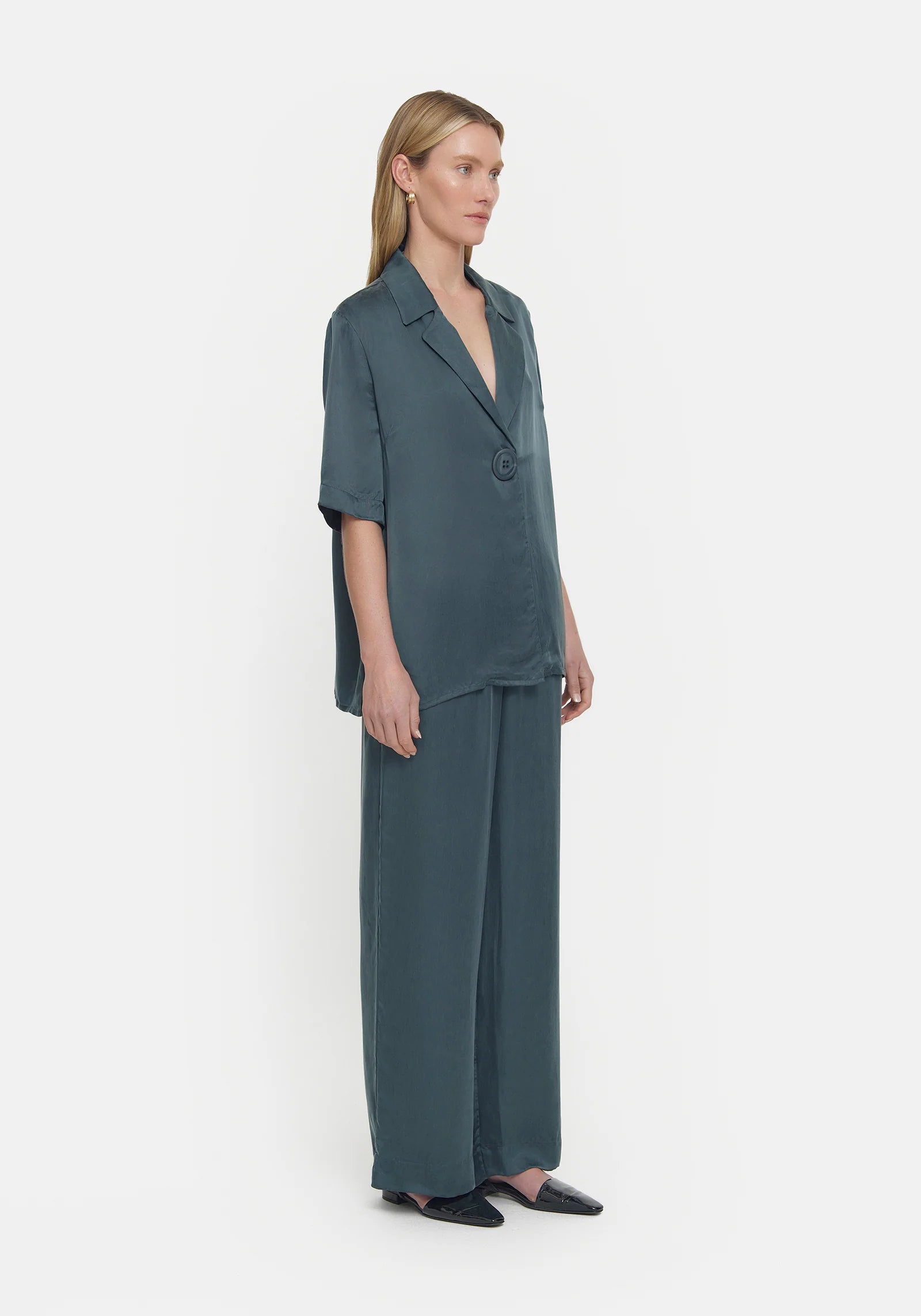 Chorus Shirt Deep Petrol - Stylish Casual Wear for Men & Women | Perfect for Everyday Outfits, Office Wear and Weekend Outings
