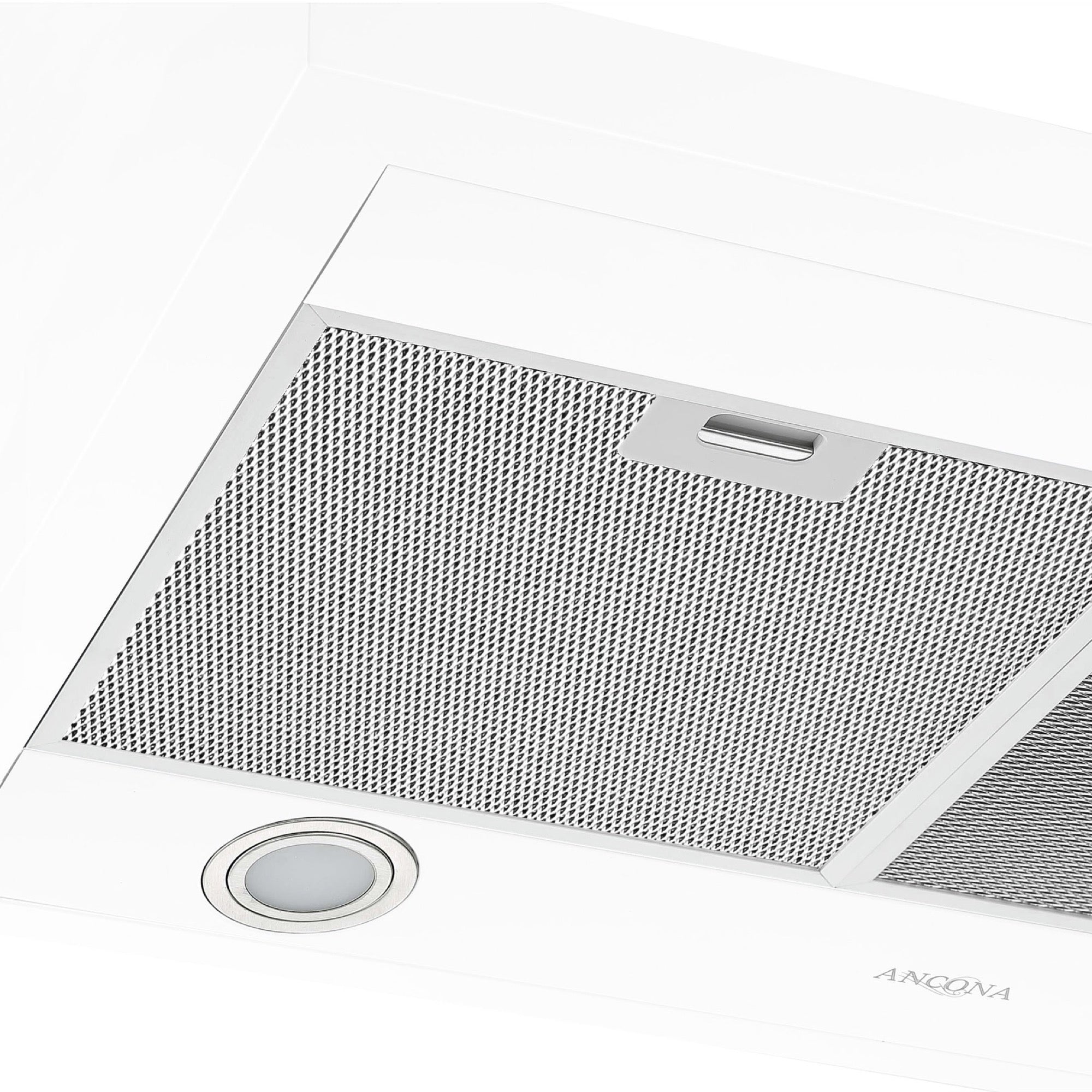 WPPW430 30 Inch White Wall Mounted Convertible Range Hood - Powerful Kitchen Ventilation for Smoke & Odor Removal - Perfect for Modern Home Cooking & Grilling
