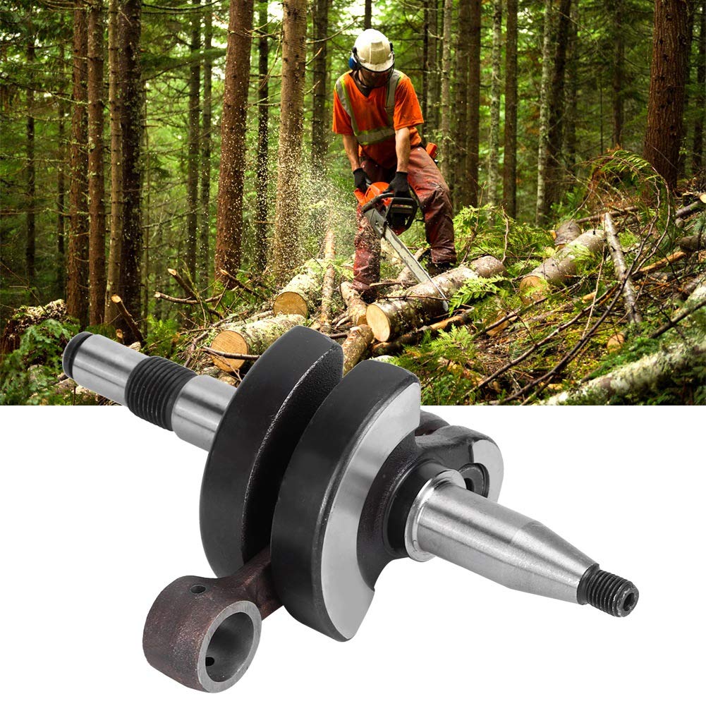 Husqvarna 362 365 371 372 Chainsaw Crankshaft Replacement Part - Compatible Lawn Mower Accessory for Professional Landscaping & Tree Cutting
