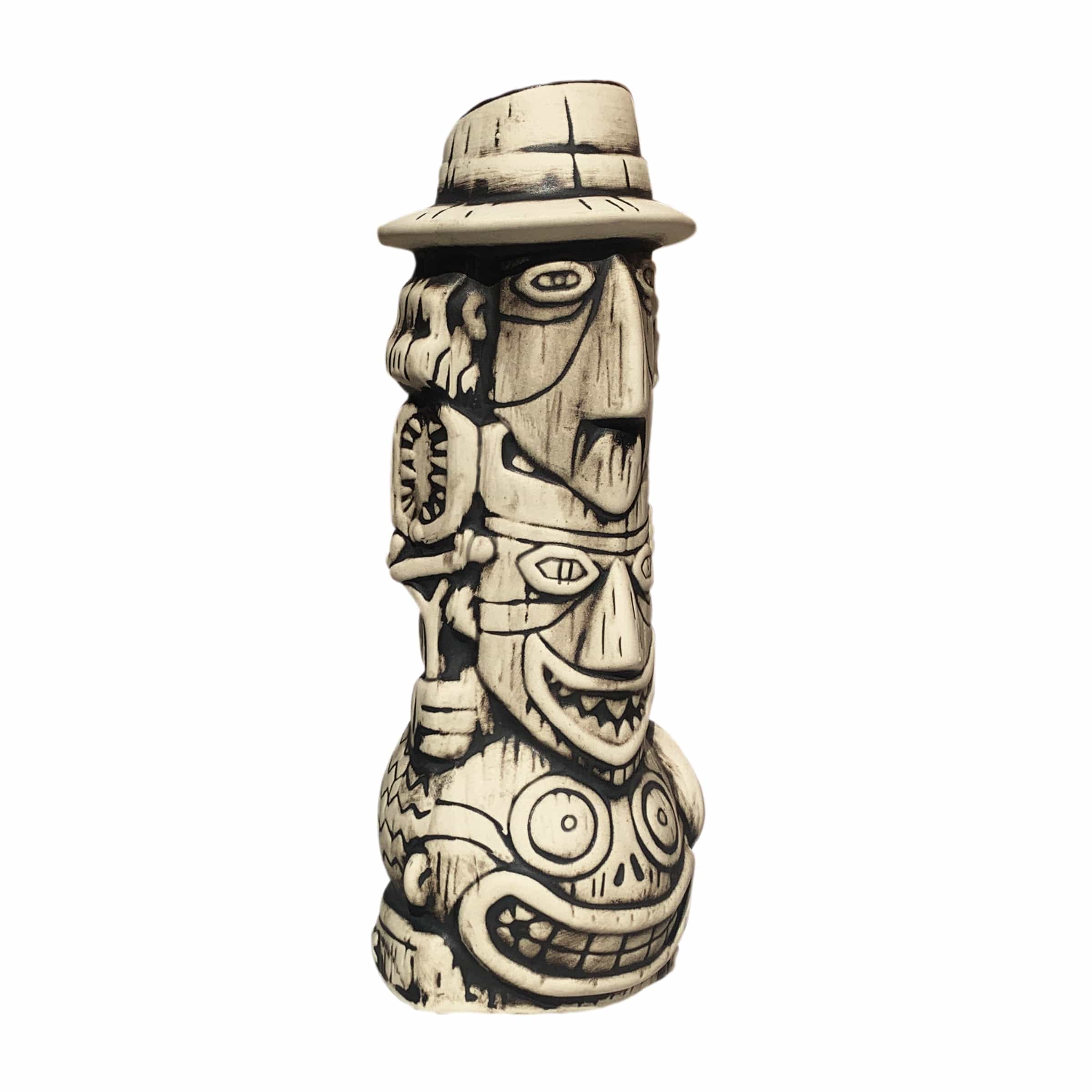 Lock Shock & Barrel Tiki Mug - Skeleton Halloween Collectible Cup for Disney Fans | Perfect for Themed Parties, Home Decor & Disney Merchandise Collectors