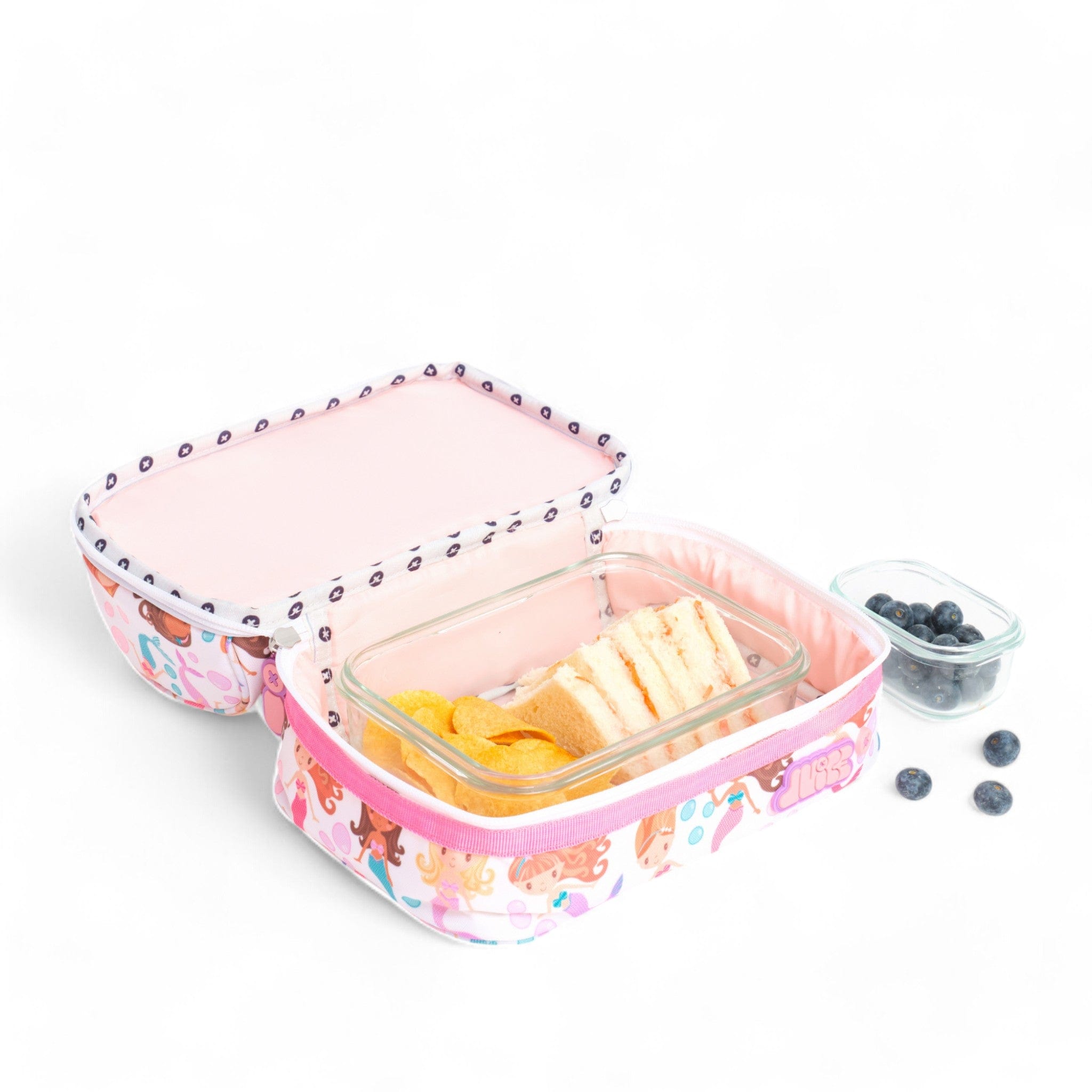 Insulated Mermaid Lunch Bag for Kids & Adults - Cute & Durable Thermal Food Container for School, Work, Picnics & Beach Trips