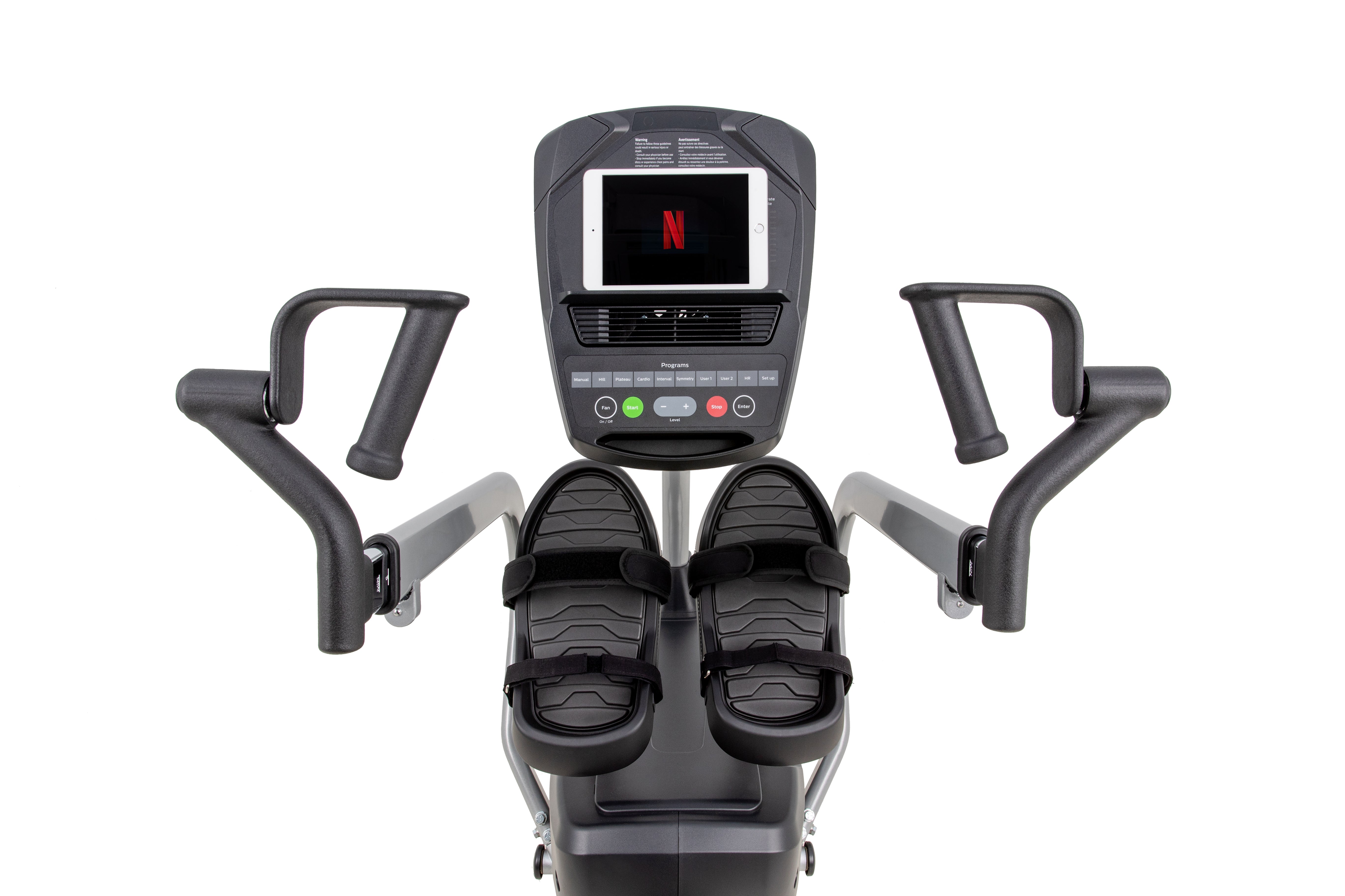 Spirit MS300 Recumbent Total Body Stepper - Low Impact Exercise Machine for Home Gym, Cardio & Full Body Workout - Perfect for Seniors, Physical Therapy & Indoor Fitness Training