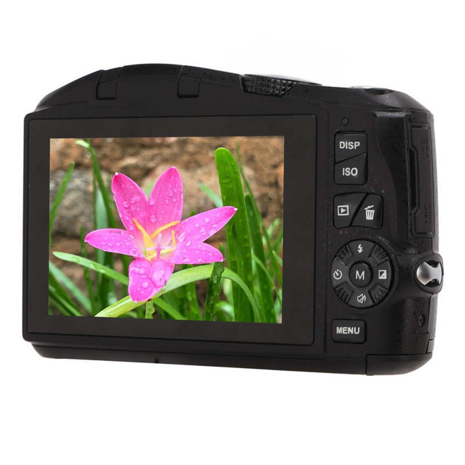 NMBHUS Digital Camera for Vlogging, 4K HD Video Recording, Webcam Function, Compact Travel Camera for YouTube, TikTok, and Social Media - Perfect for Travel, Outdoor Adventures, and Live Streaming