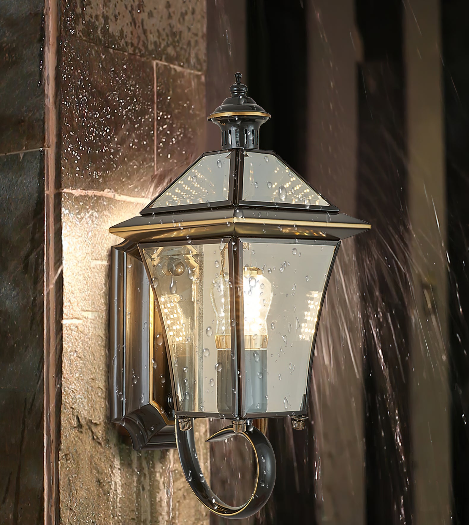 Outdoor Courtyard Decorative Wall Lamp - Waterproof LED Garden Lighting for Patio, Porch & Backyard - Perfect for Evening Ambience & Landscape Accent