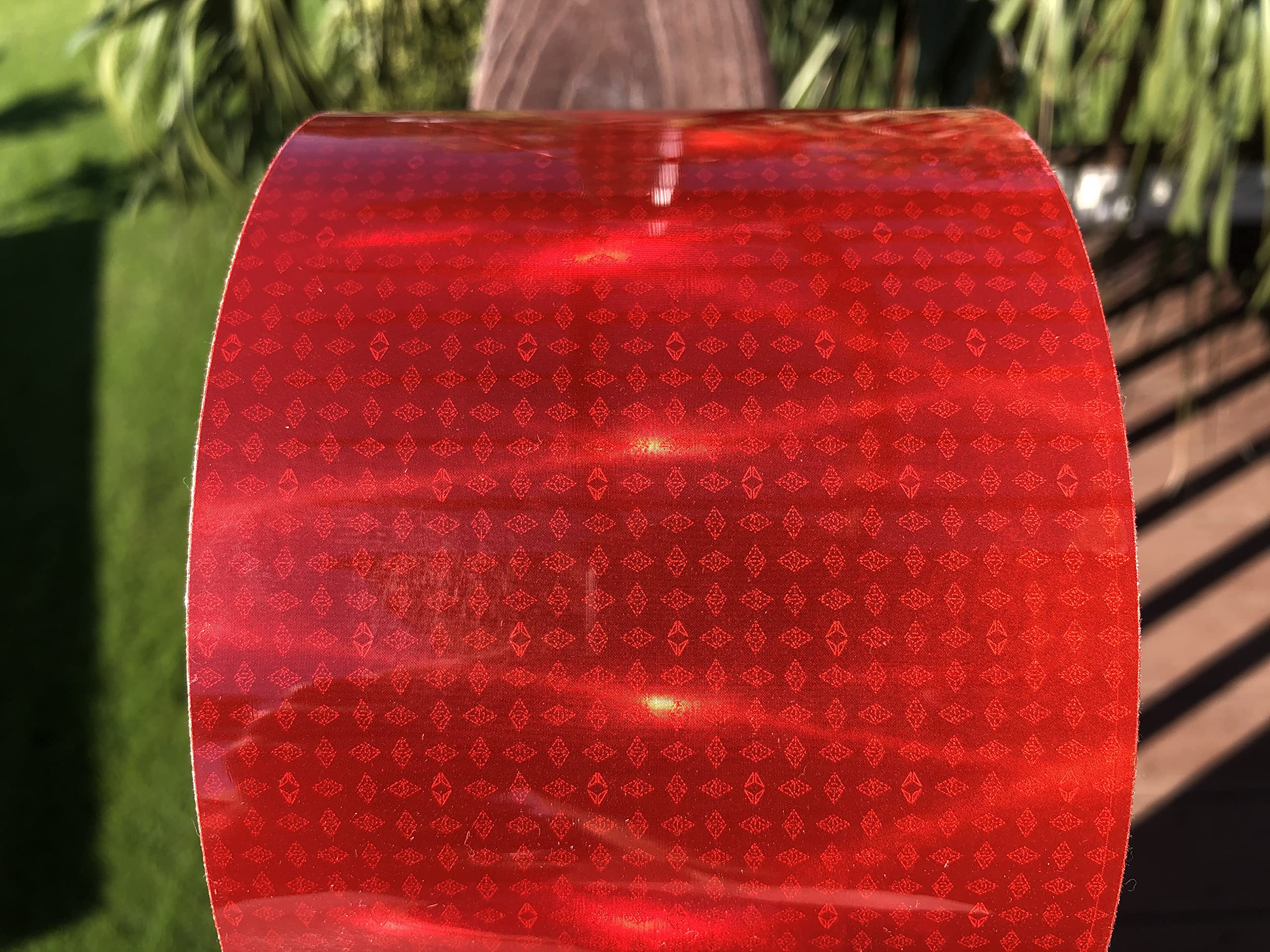 Oralite V82 Red Reflective Tape - Brightest Safety Tape (900+ Candelas) | 1