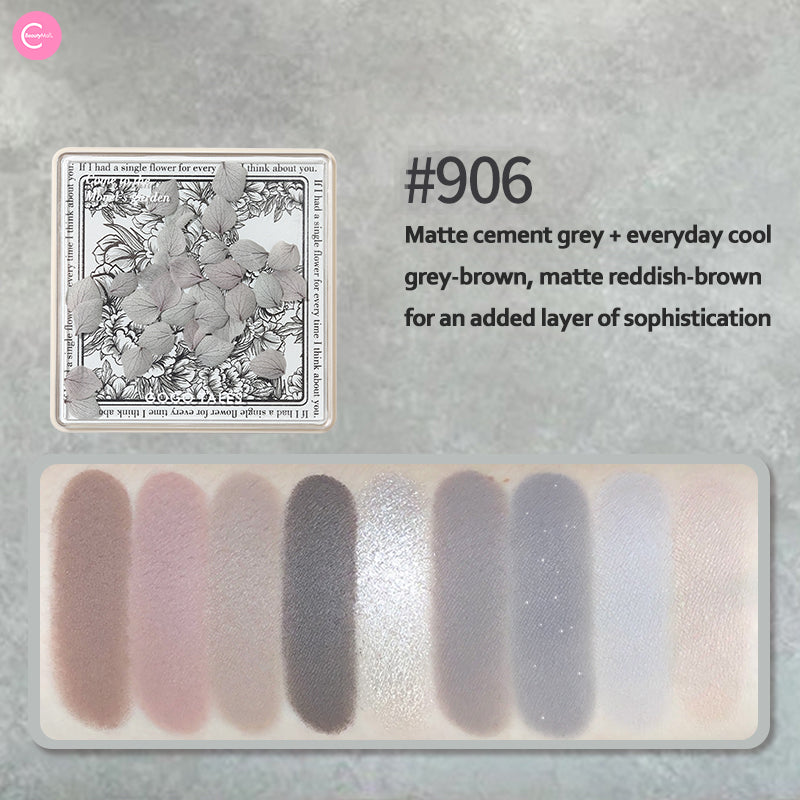 GOGOTALES Secret Garden Matte Pearl Glitter Eyeshadow Palette - 18 Color Highly Pigmented Makeup Set for Professional & Everyday Use | Perfect for Party, Wedding & Special Occasion Makeup Looks