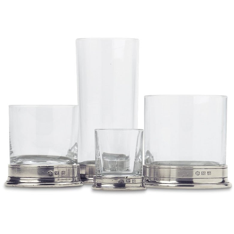 Premium Highball Glasses Set of 4 - 12oz Tall Drinking Glasses for Cocktails, Iced Tea & More - Durable Crystal Clear Glassware for Home Bar, Parties & Entertaining