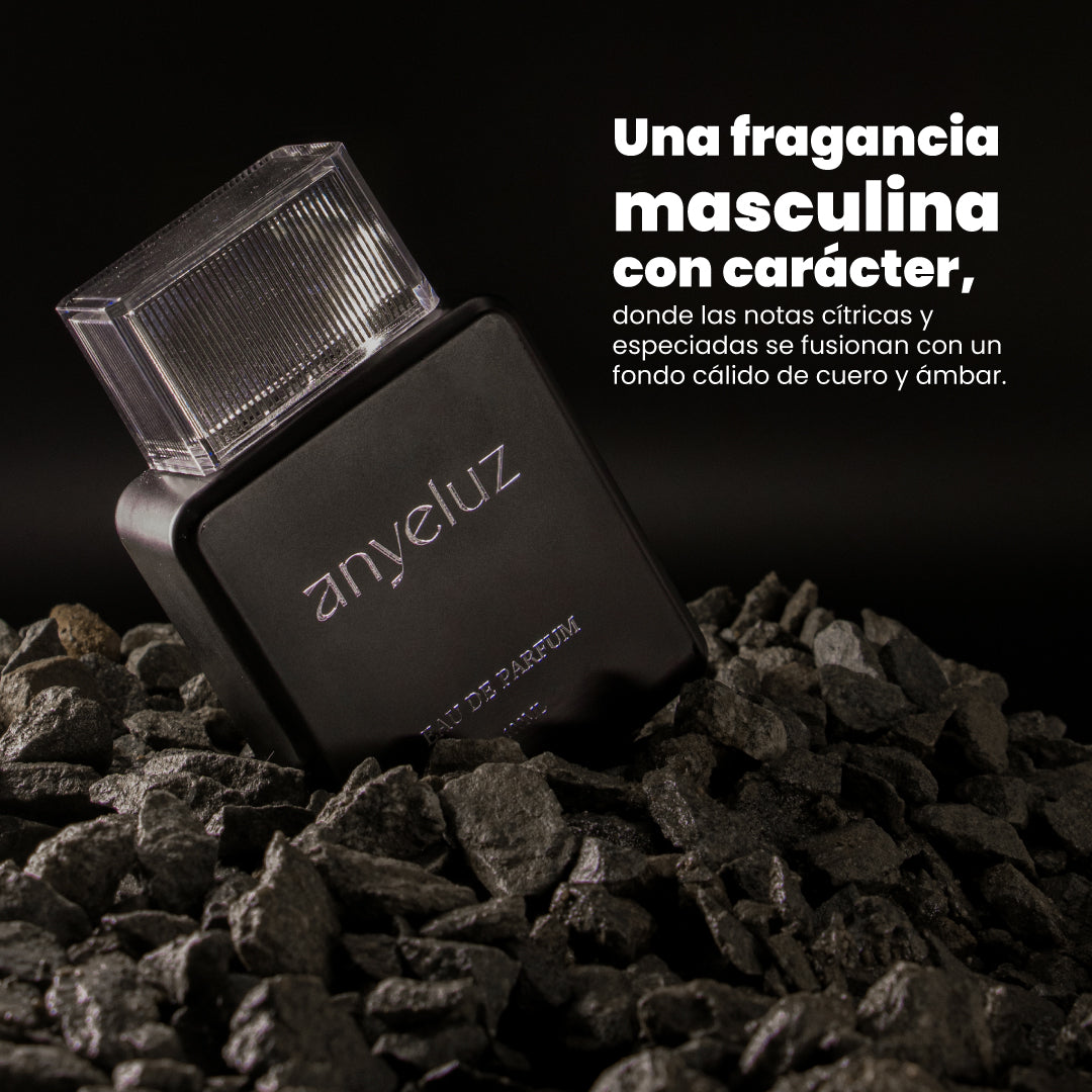 Black Hombre Perfume for Men - Long Lasting Cologne, Premium Fragrance for Daily Wear & Special Occasions
