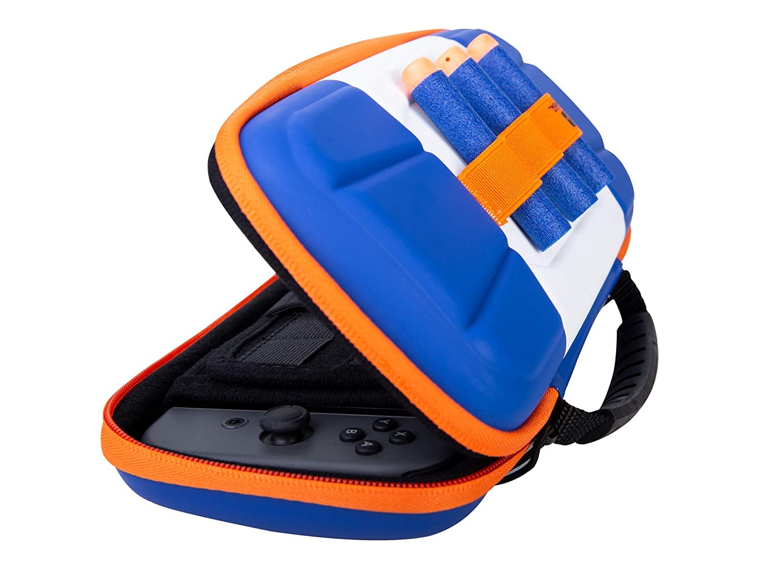 Nerf Soft Console Case for Nintendo Switch - Protective Carrying Cover with Storage Pockets for Travel, Gaming On-The-Go & Home Use