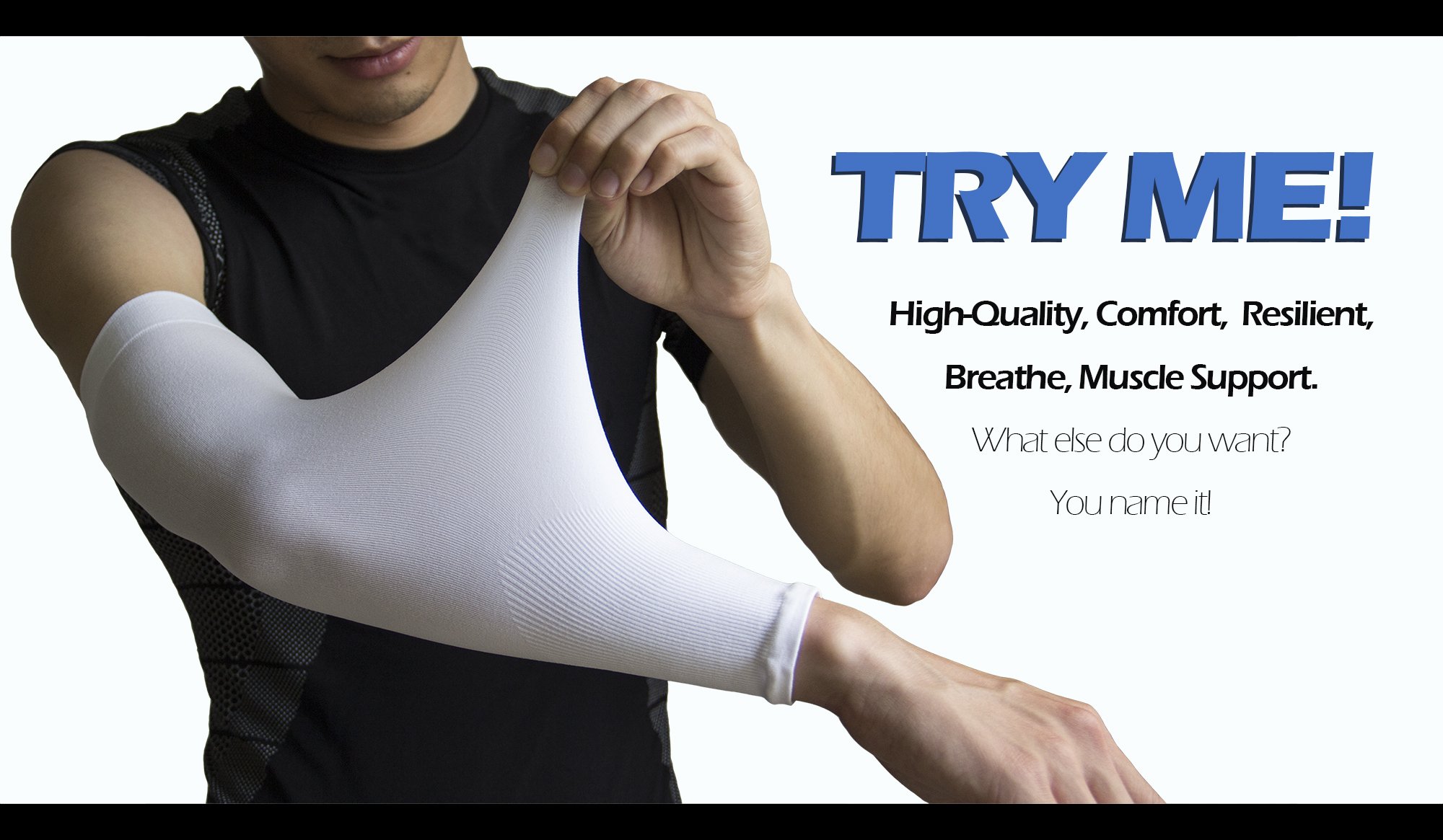 YISEVEN Sports Arm Sleeves for Basketball - UV Protection Sun Sleeves for Men & Women - Breathable Compression Sleeves for Outdoor Sports, Running, and Gym Workouts
