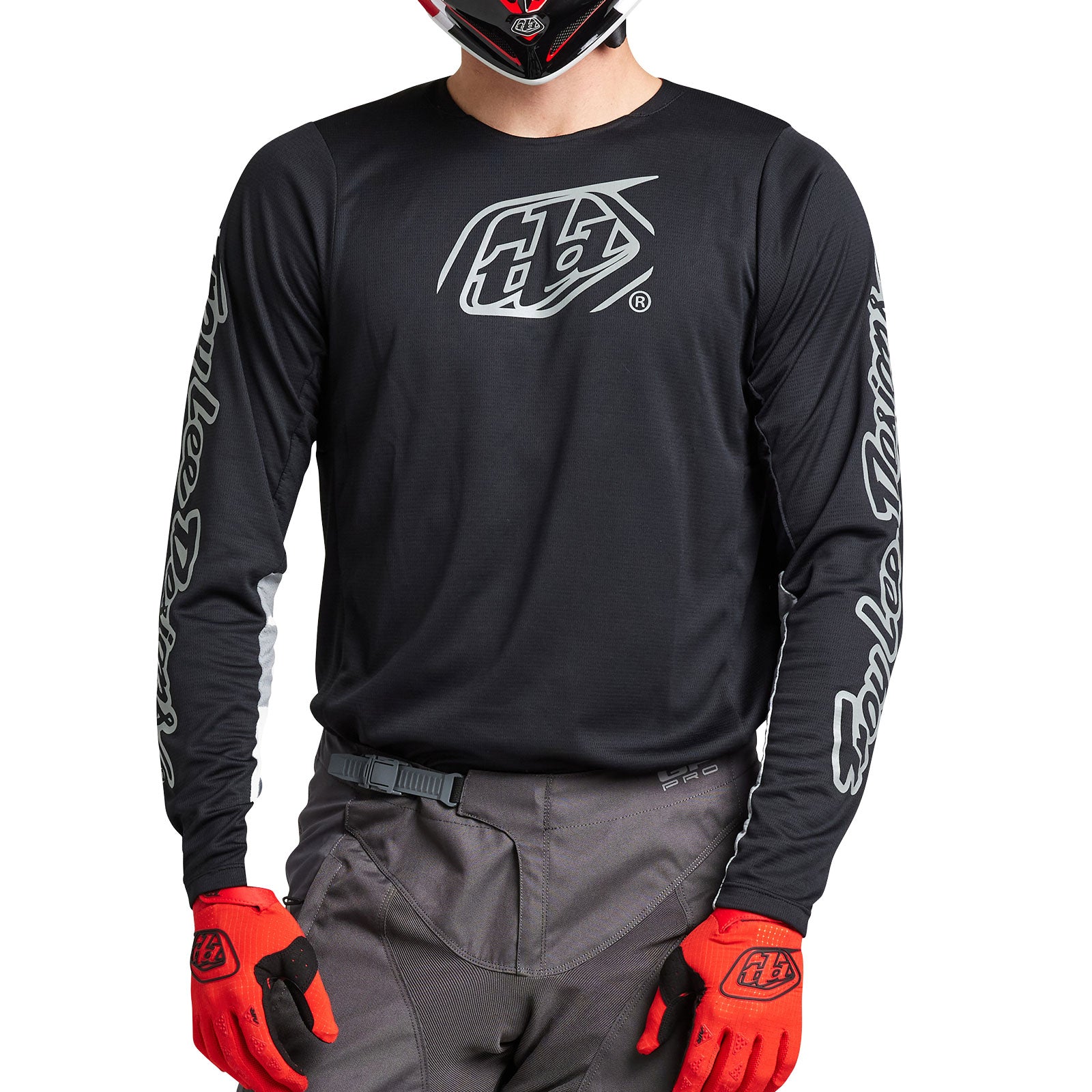 GP Pro Jersey Icon Black & Gray - Premium Performance Sports Jersey for Men & Women - Ideal for Running, Gym Workouts & Outdoor Activities