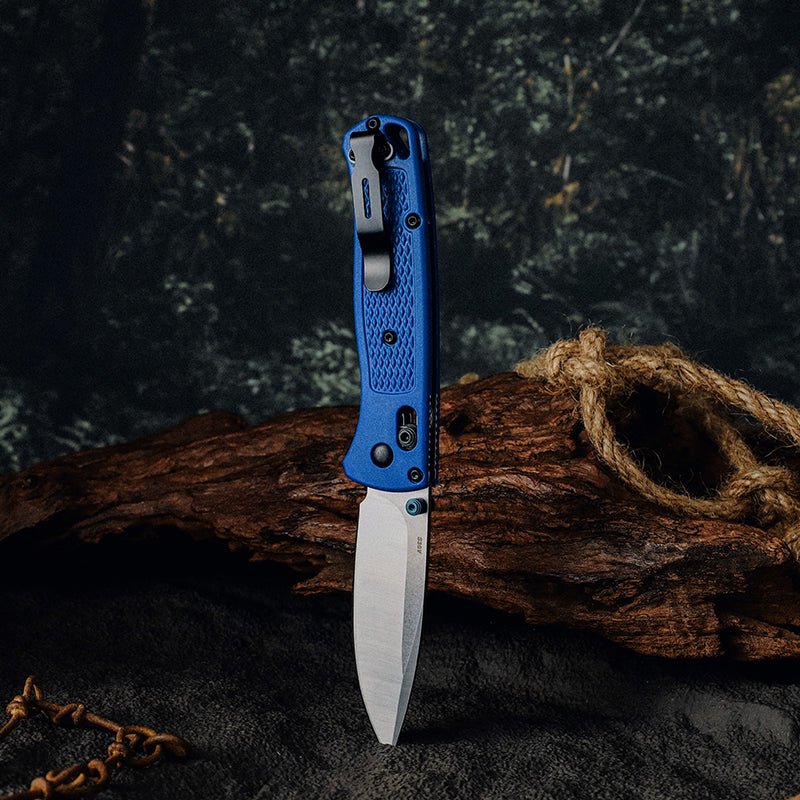 Premium D2 Tool Steel Pocket Knife - Tactical Folding Knife with Fiberglass Handle for Camping, Hiking & Outdoor Survival