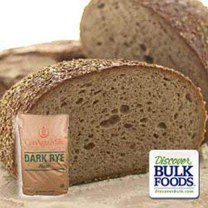 Kauffman Orchards Dark Rye Flour - 40 lb Bulk Bag | High Fiber Flour for Homemade Bread, Sourdough & Artisan Baking | Perfect for Healthy Bread Recipes & Commercial Bakeries