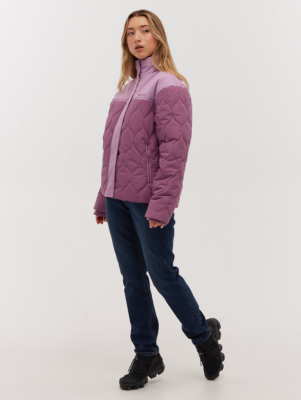 Jorgia Quilted Jacket for Women - Lightweight Puffer Coat with Stylish Diamond Stitch Design | Perfect for Fall, Winter & Outdoor Activities